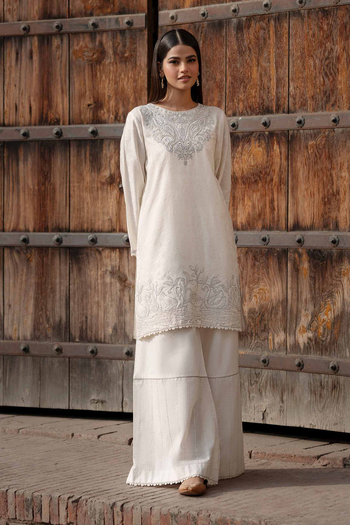 2 Piece - Embroidered Suit - PFE25-14 for Women - Pret Collection | Nishat | Shop Online