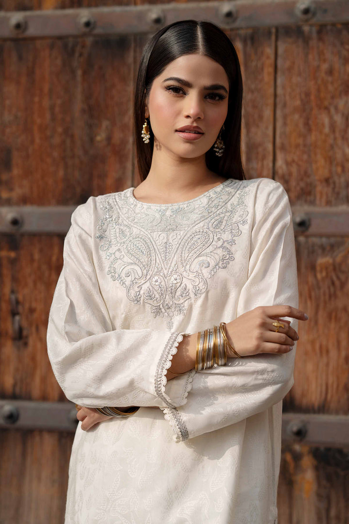 2 Piece - Embroidered Suit - PFE25-14 for Women - Pret Collection | Nishat | Shop Online