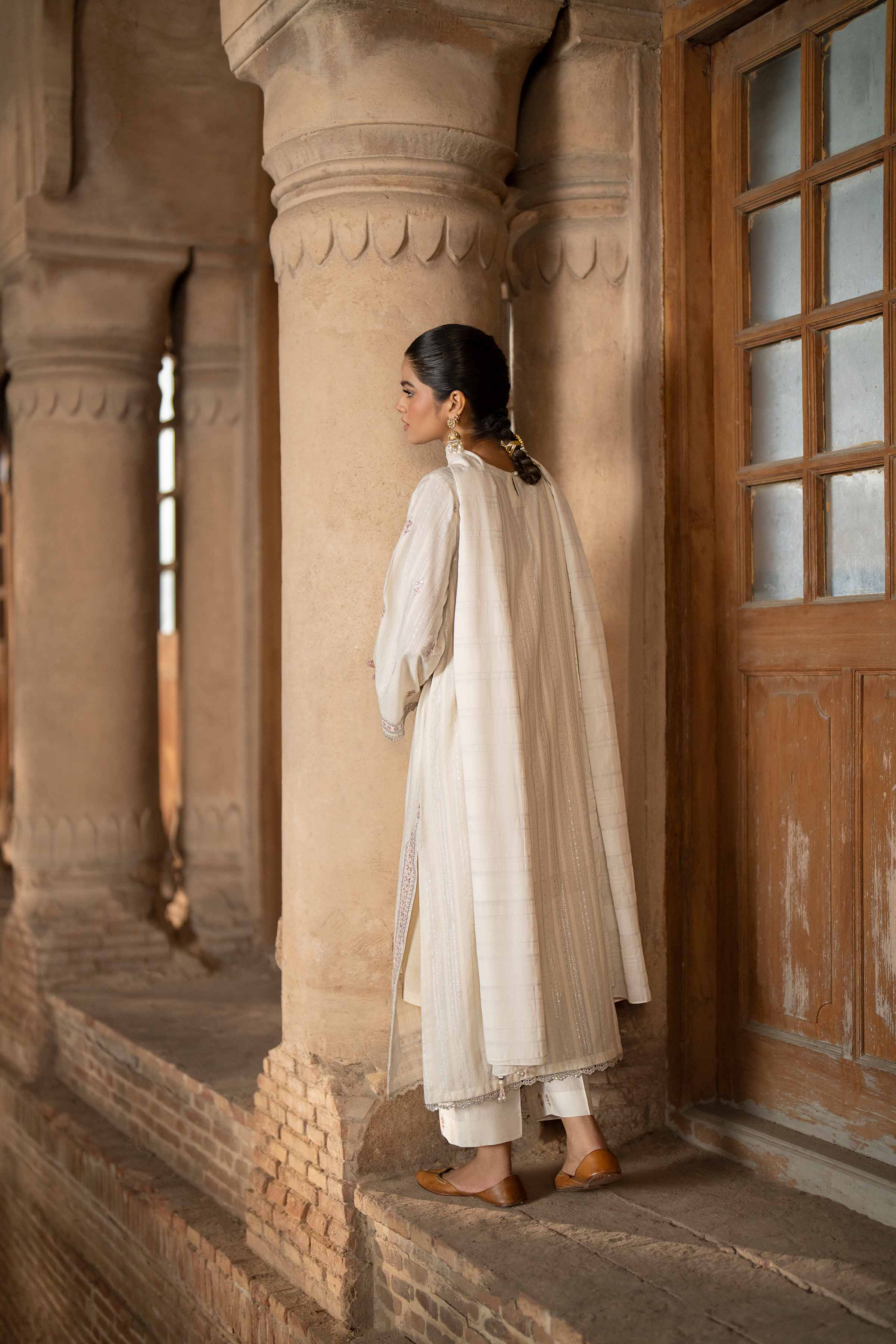 3 Piece - Embroidered Suit - PFE25-16