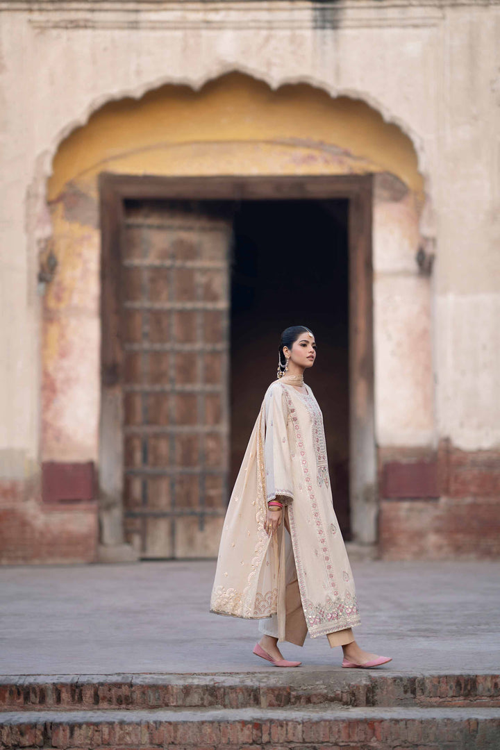 3 Piece - Embroidered Suit - PFE25-21 for Women - Pret Collection | Nishat | Shop Online