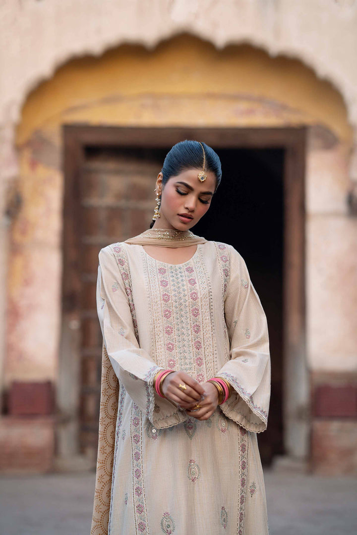 3 Piece - Embroidered Suit - PFE25-21 for Women - Pret Collection | Nishat | Shop Online