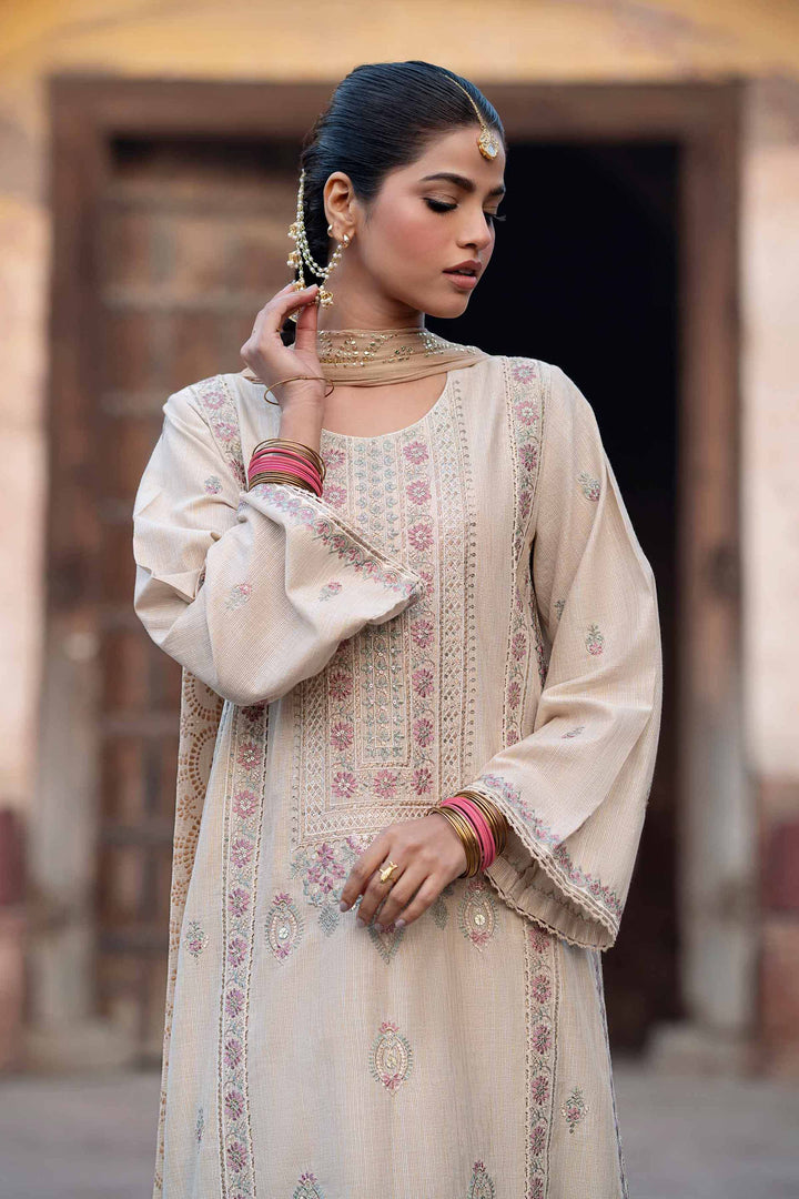 3 Piece - Embroidered Suit - PFE25-21 for Women - Pret Collection | Nishat | Shop Online