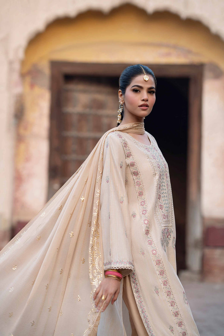 3 Piece - Embroidered Suit - PFE25-21 for Women - Pret Collection | Nishat | Shop Online