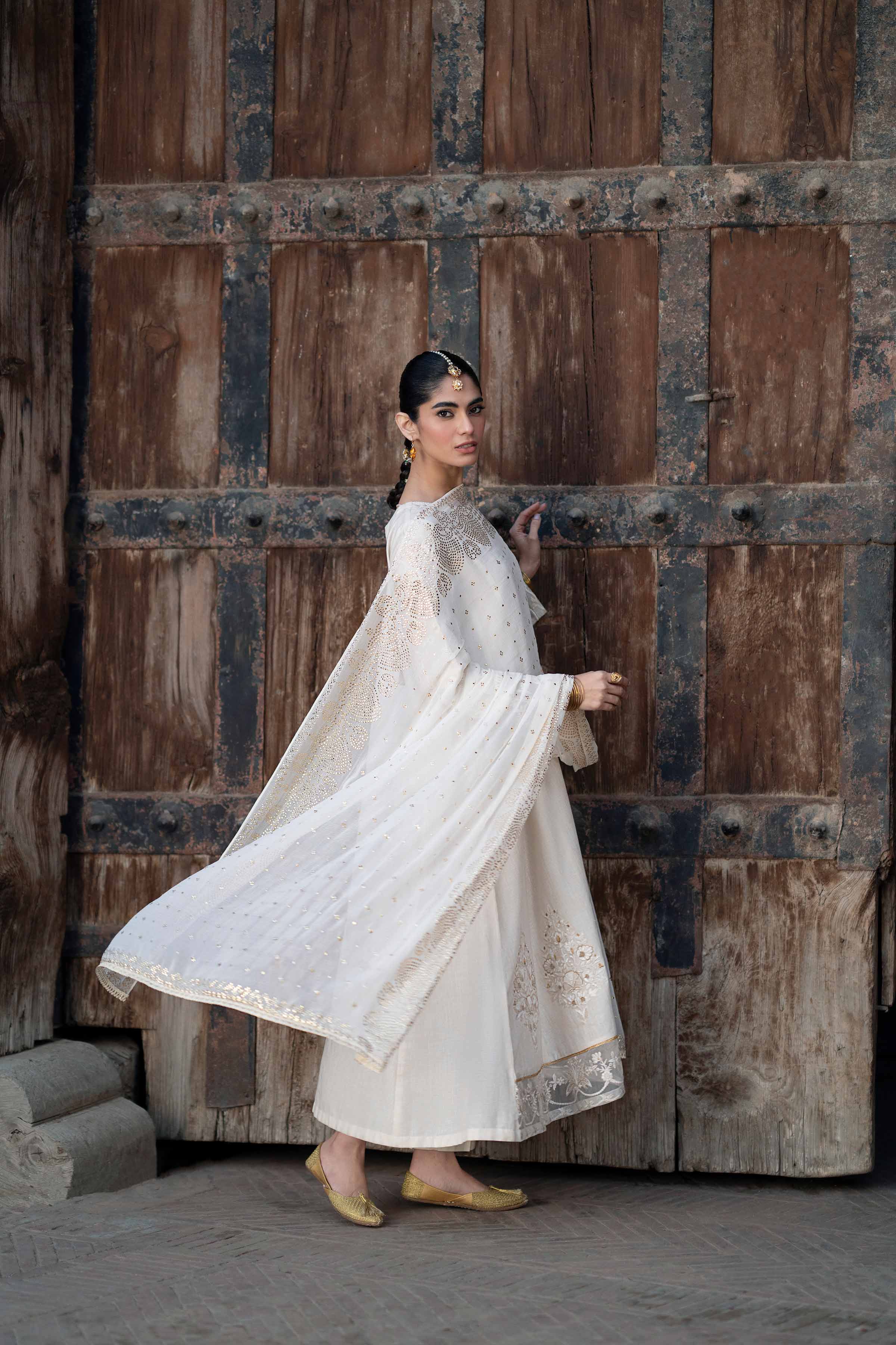 3 Piece - Embroidered Suit - PFE25-27