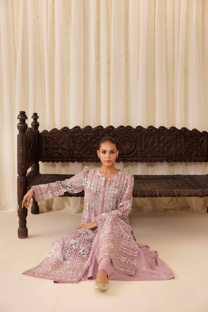 2 Piece - Embroidered Suit - PFE25-32 - for Women - Pret Collection | Nishat | Shop Online
