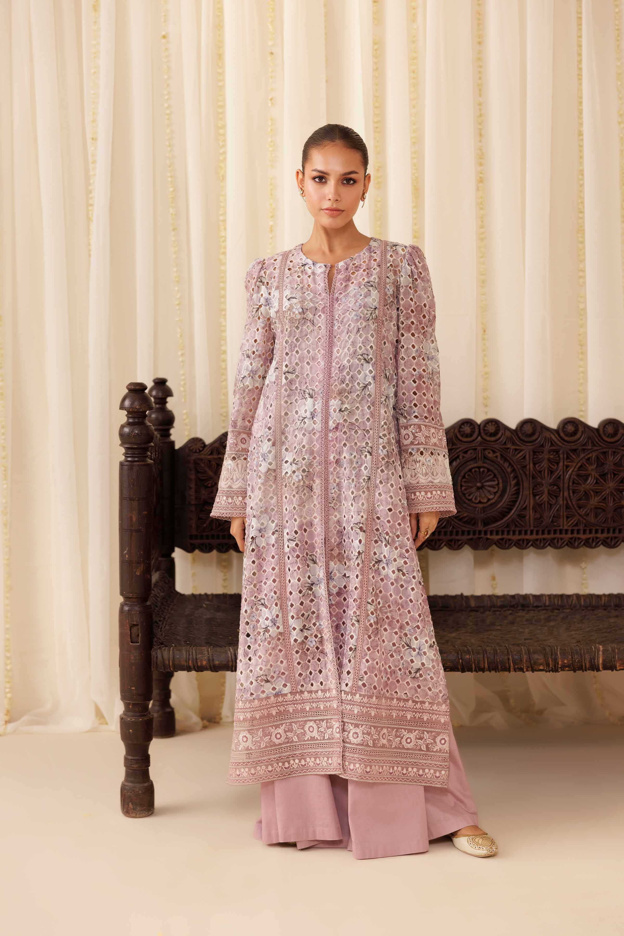 2 Piece - Embroidered Suit - PFE25-32 - for Women - Pret Collection | Nishat | Shop Online