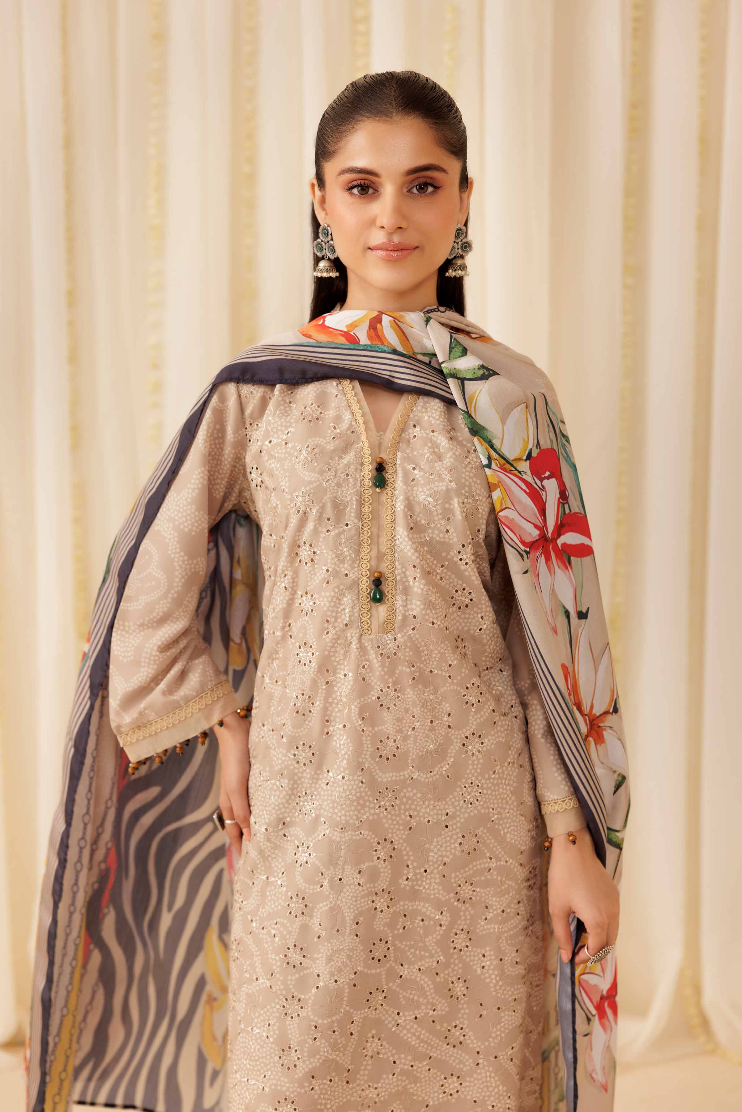 3 Piece - Printed Suit - PFE25-46