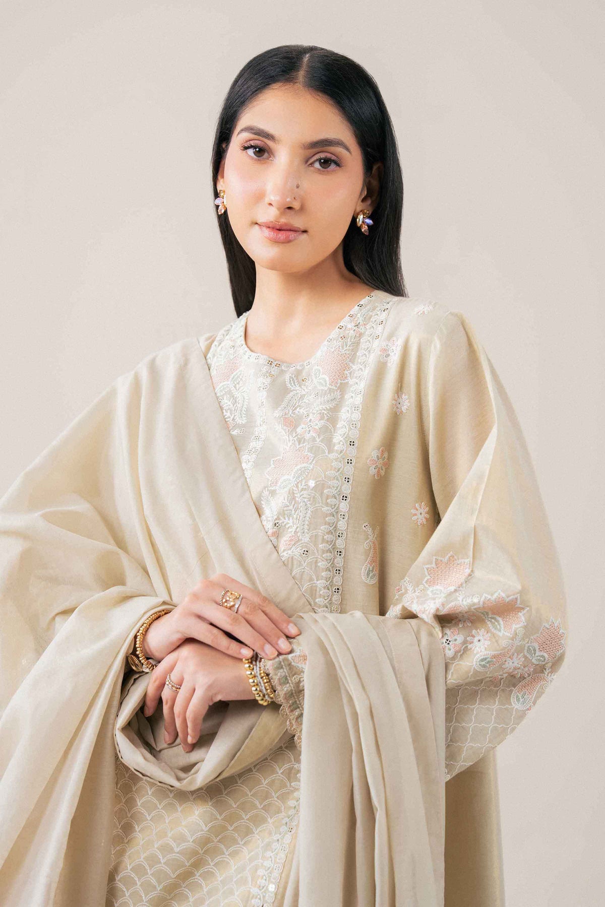 3 PIECE - EMBROIDERED SUIT - PFE26-40 for Women - Pret Collection | Nishat | Shop Online