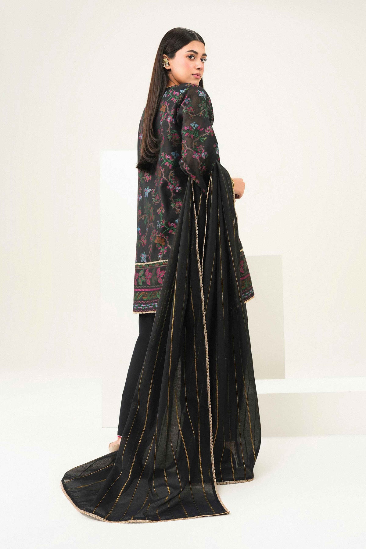 3 Piece - Embroidered Suit - PFE26-53 for Women - Pret Collection | Nishat | Shop Online 