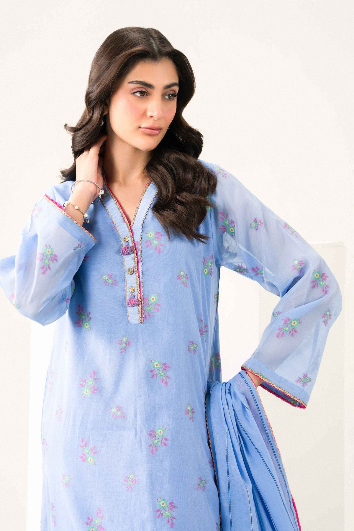 3 Piece - Printed Suit - PFE26-55 for Women -  Pret Collection | Nishat | Shop Online