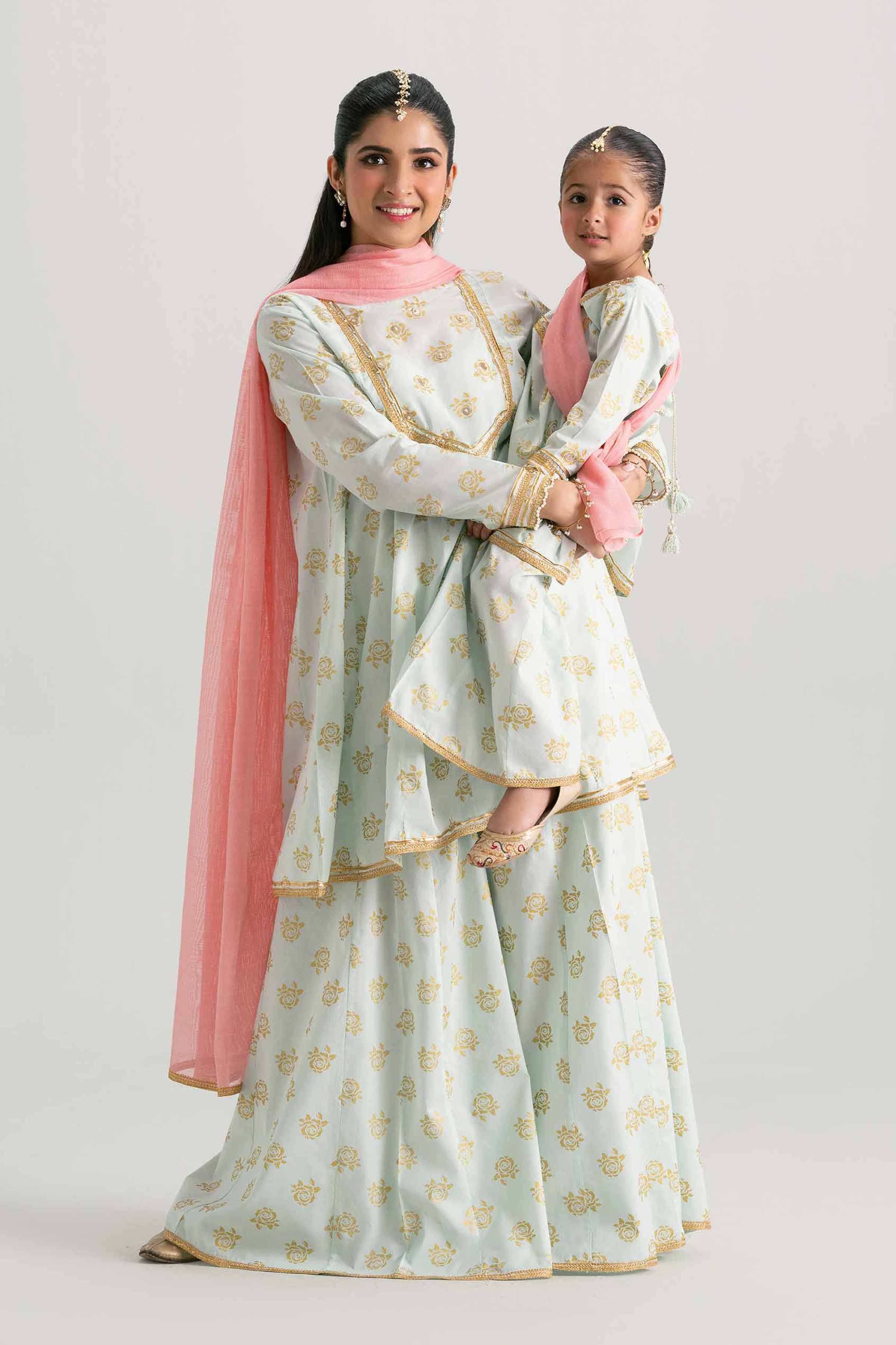 3 Piece - Printed Suit - PMD25-10 D