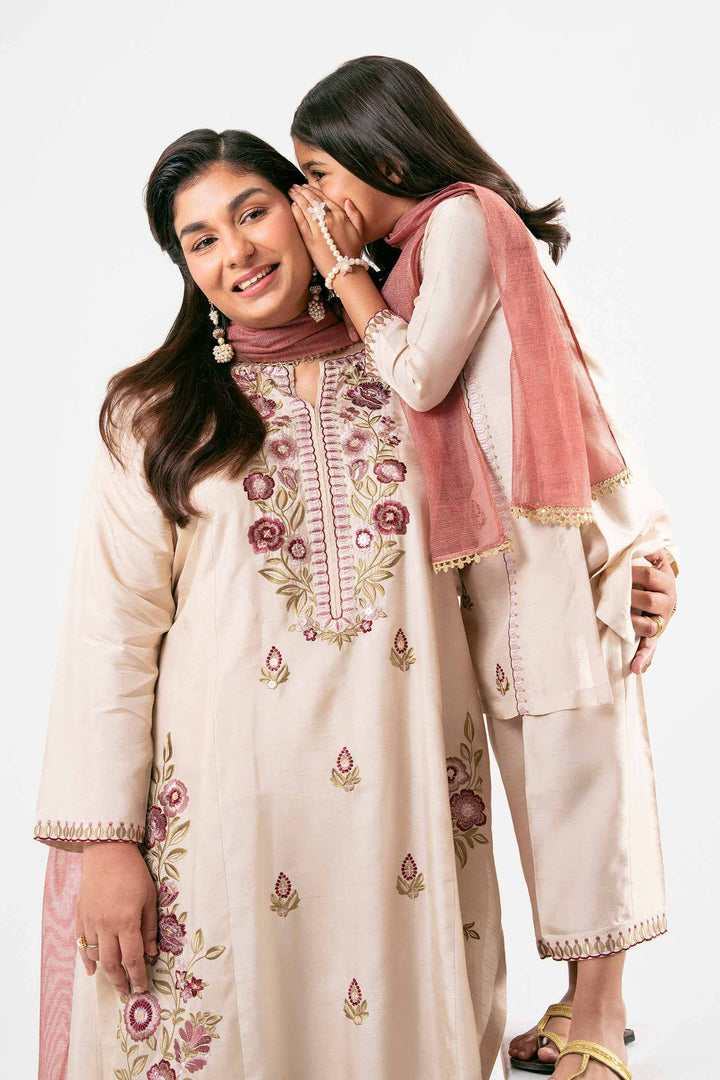 3 Piece - Embroidered Suit - PMD25-14 M for Women - Pret Collection | Nishat | Shop Online