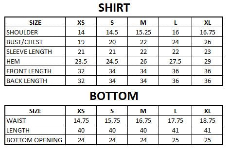 Size Guide