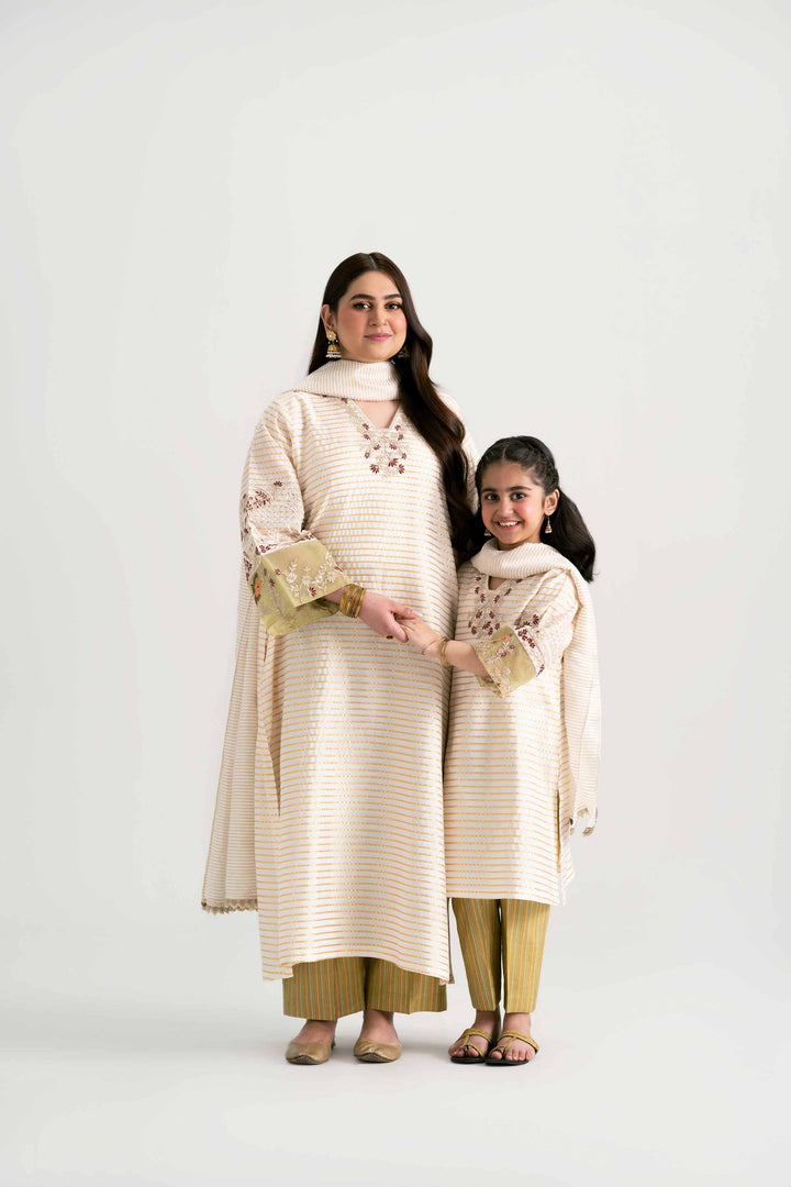 3 Piece - Embroidered Suit - PMD25-15 D for Women - Pret Collection | Nishat | Shop Online