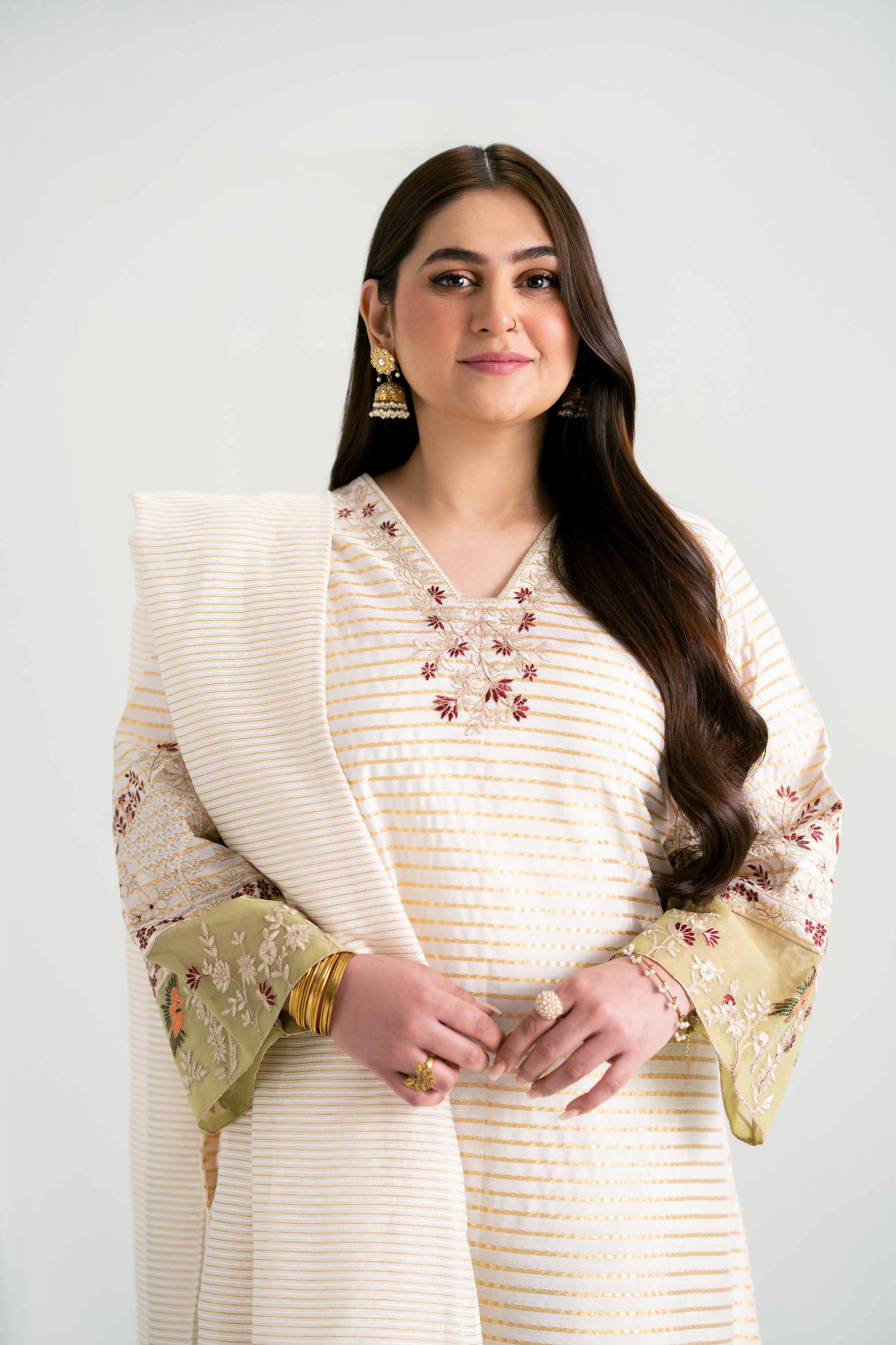 3 Piece - Embroidered Suit - PMD25-15 M for Women - Pret Collection | Nishat | Shop Online