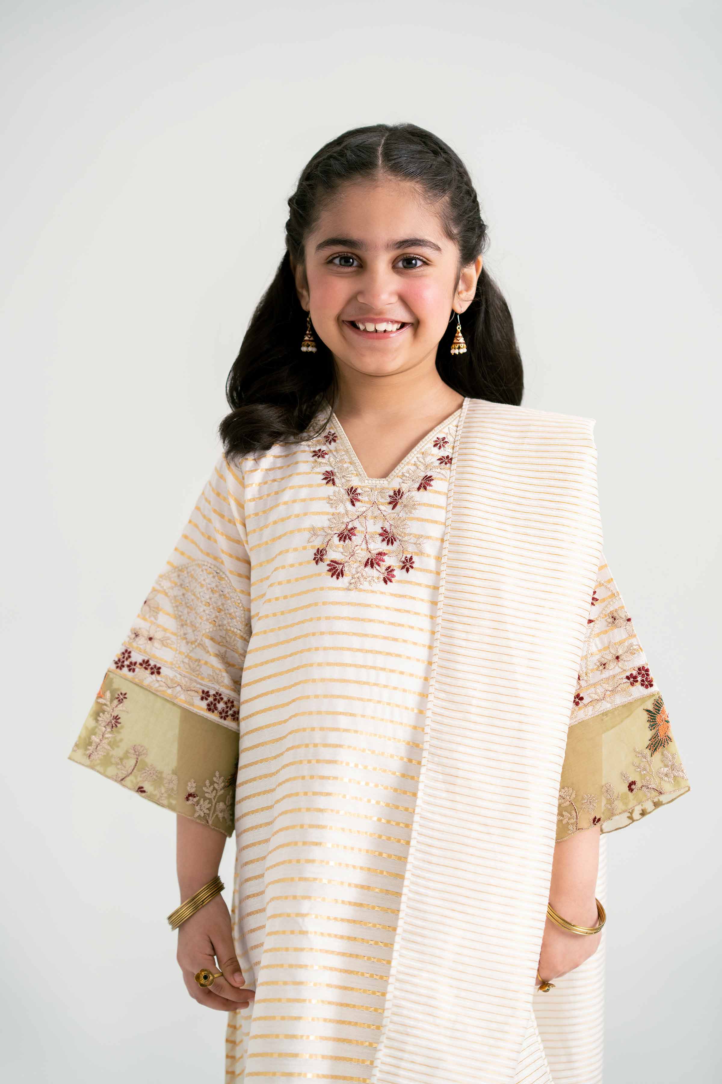 3 Piece - Embroidered Suit - PMD25-15 D for Women - Pret Collection | Nishat | Shop Online