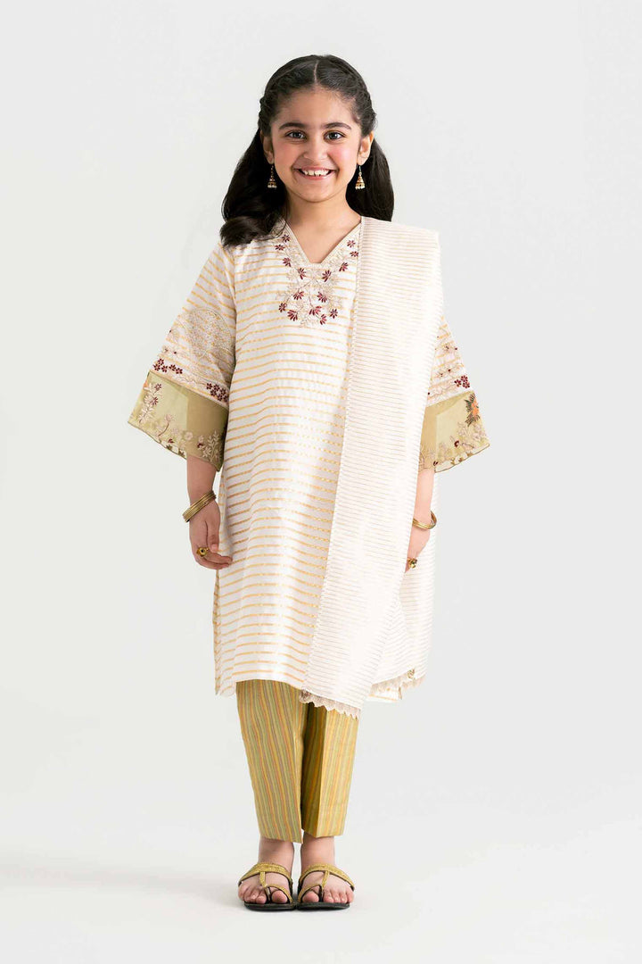 3 Piece - Embroidered Suit - PMD25-15 D for Women - Pret Collection | Nishat | Shop Online