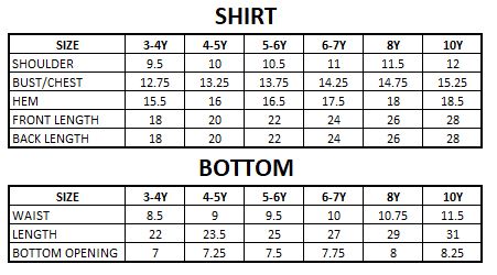 Size Guide