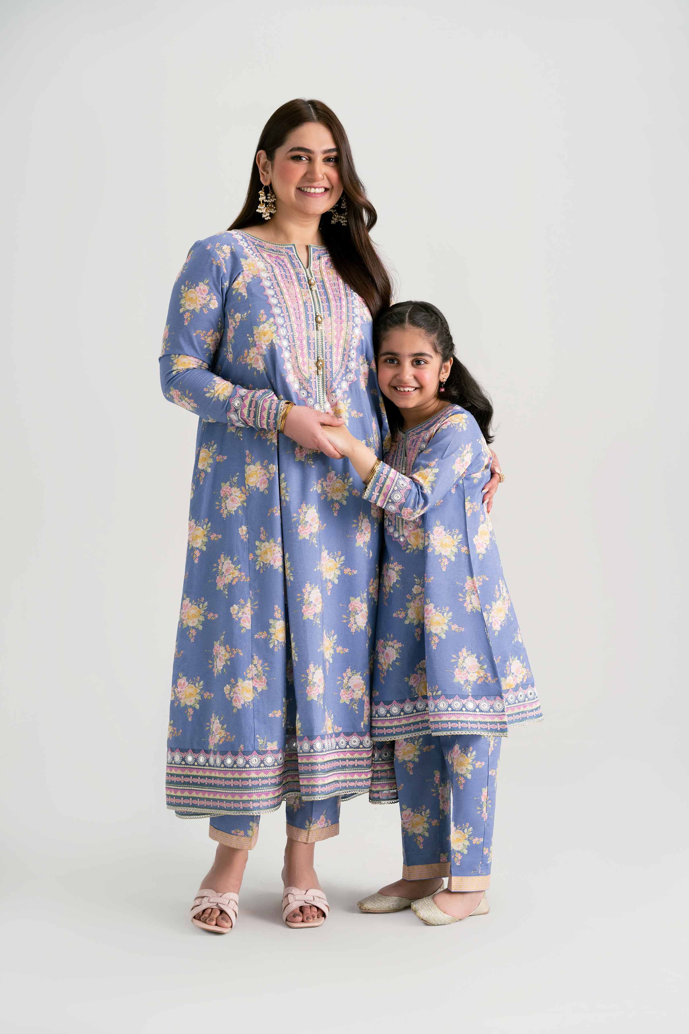 2 Piece - Printed Embroidered Suit - PMD25-20 D for Women - Pret Collection | Nishat | Shop Online