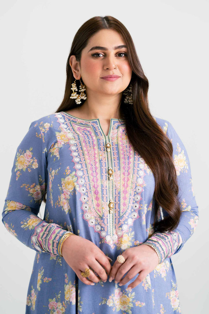 2 Piece - Printed Embroidered Suit - PMD25-20 M for Women - Pret Collection | Nishat | Shop Online