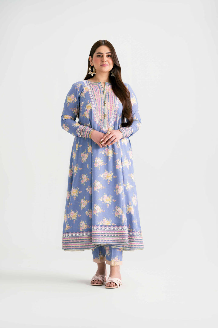 2 Piece - Printed Embroidered Suit - PMD25-20 M for Women - Pret Collection | Nishat | Shop Online