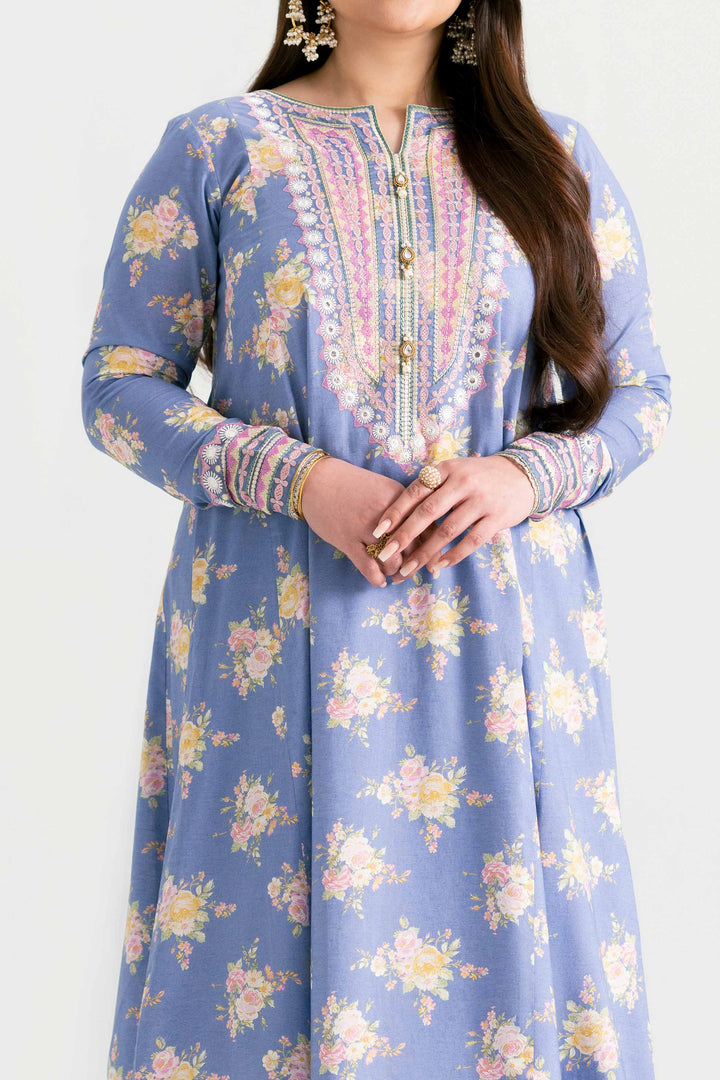 2 Piece - Printed Embroidered Suit - PMD25-20 M for Women - Pret Collection | Nishat | Shop Online