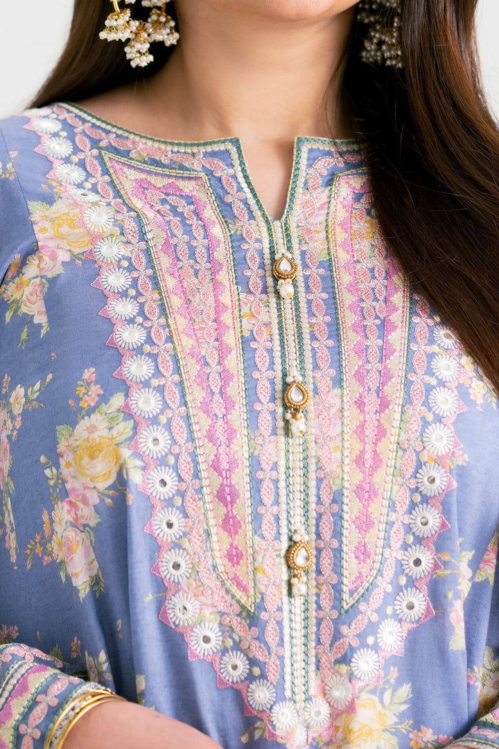 2 Piece - Printed Embroidered Suit - PMD25-20 M for Women - Pret Collection | Nishat | Shop Online