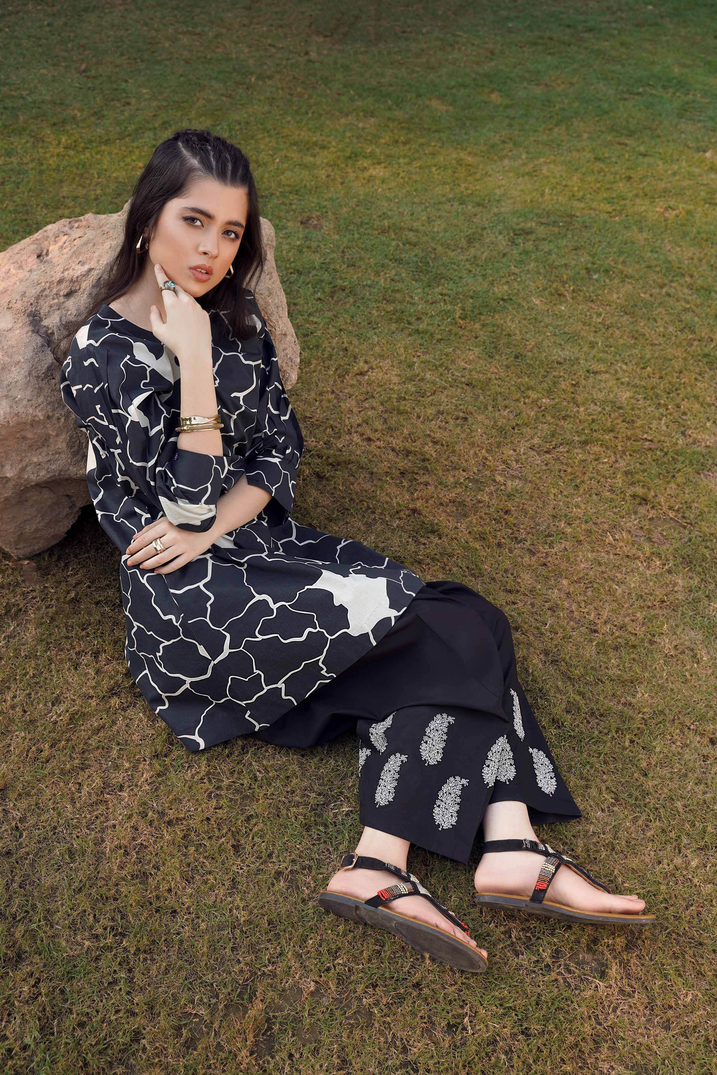Embroidered Shalwar - PS23-155