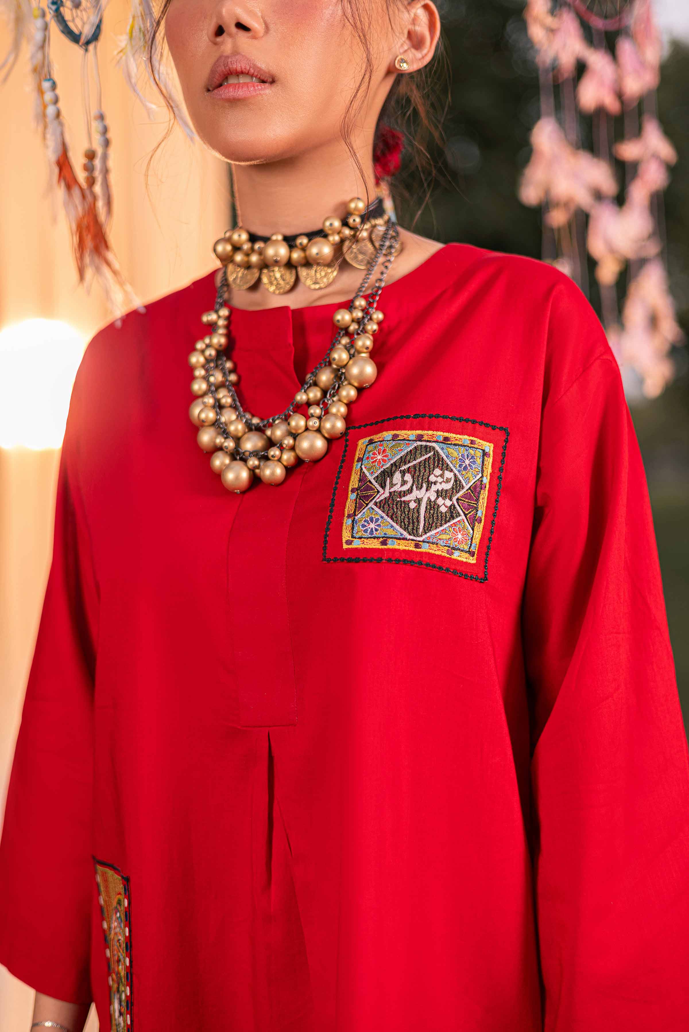 Embroidered Tunic - PS24-104