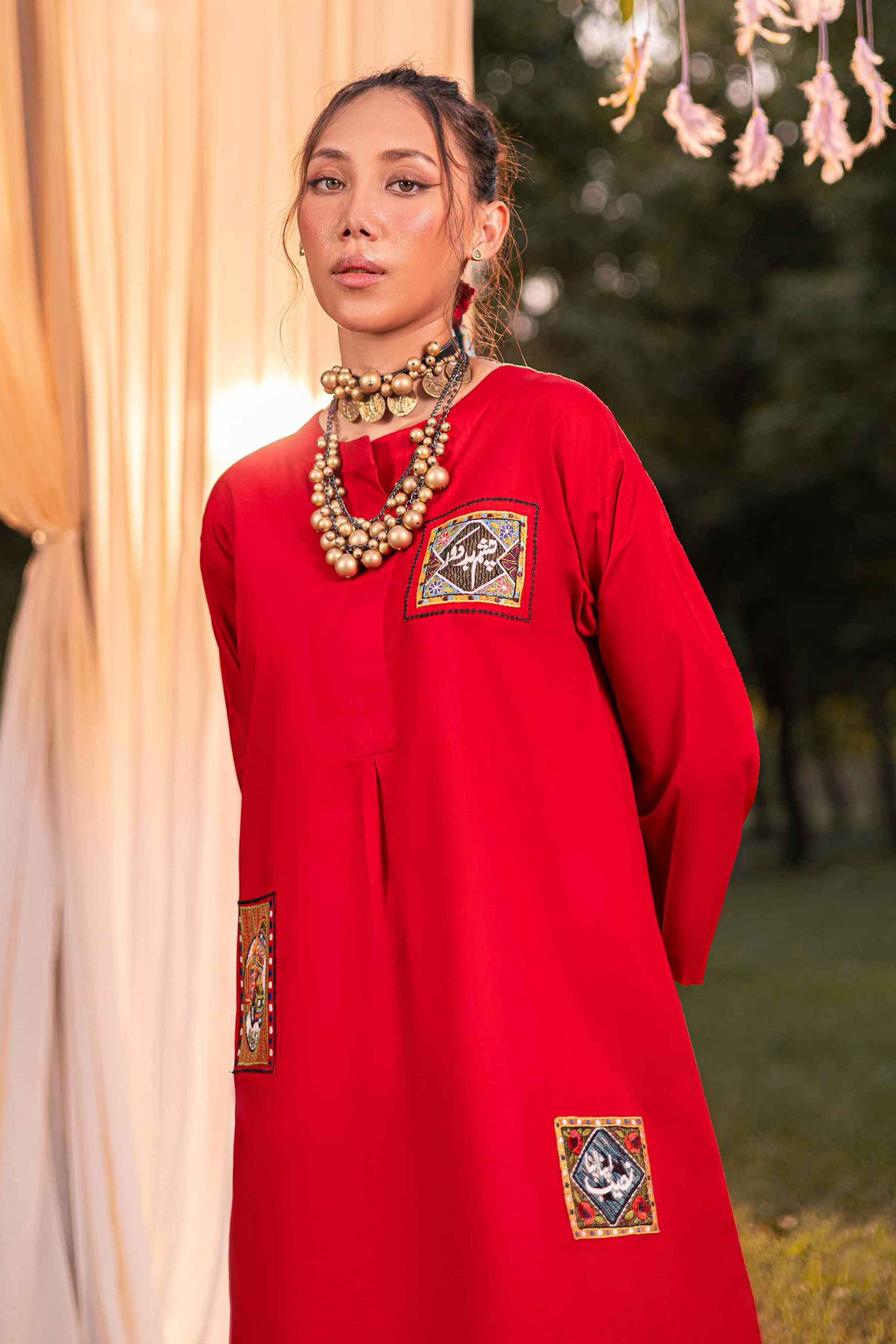 Embroidered Tunic - PS24-104