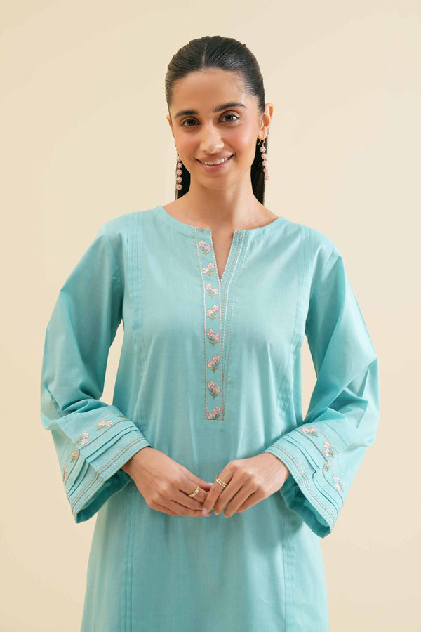 2 Piece - Embroidered Suit - PS24-111