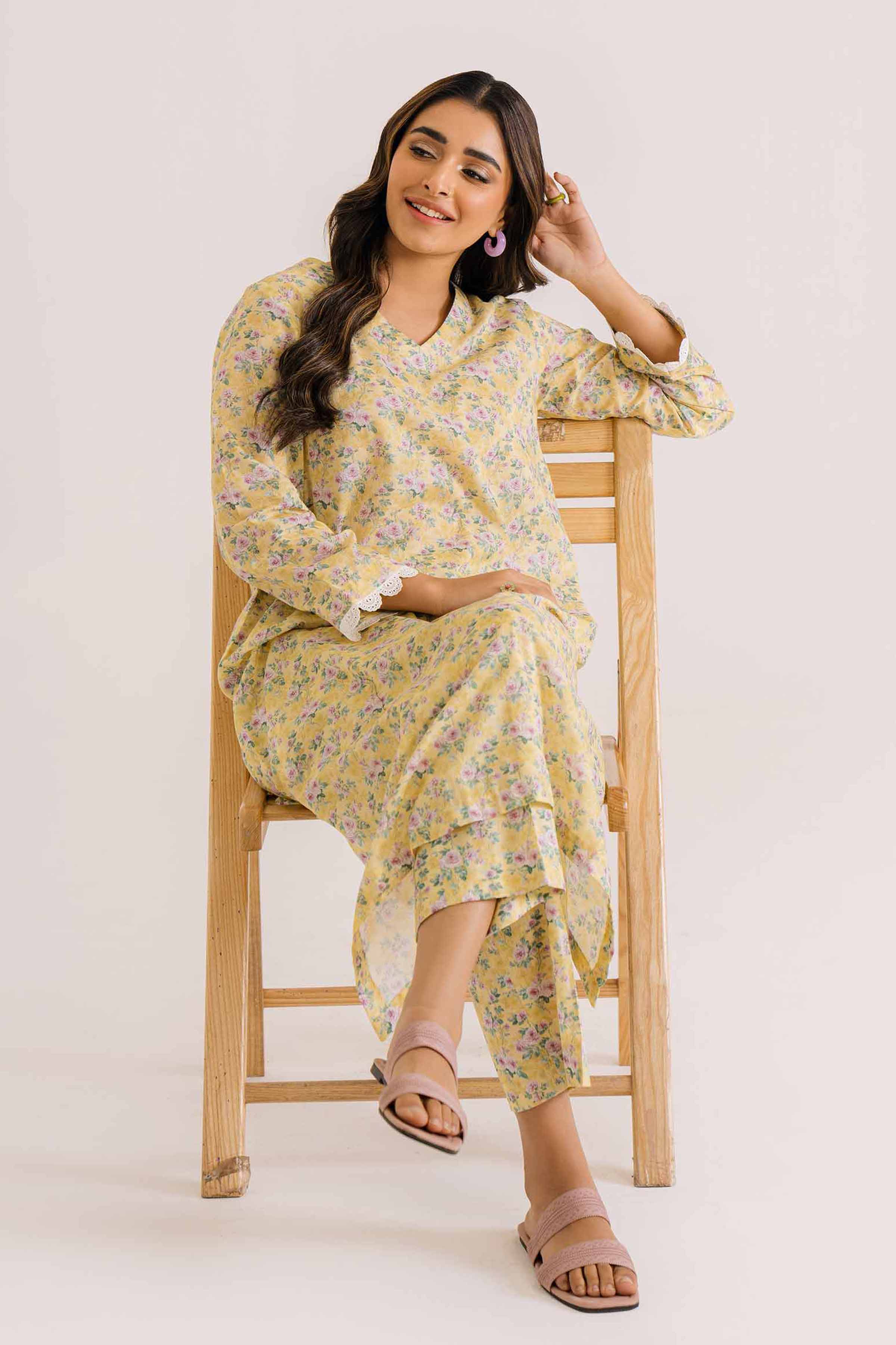 2 Piece - Printed Suit - PS24-141
