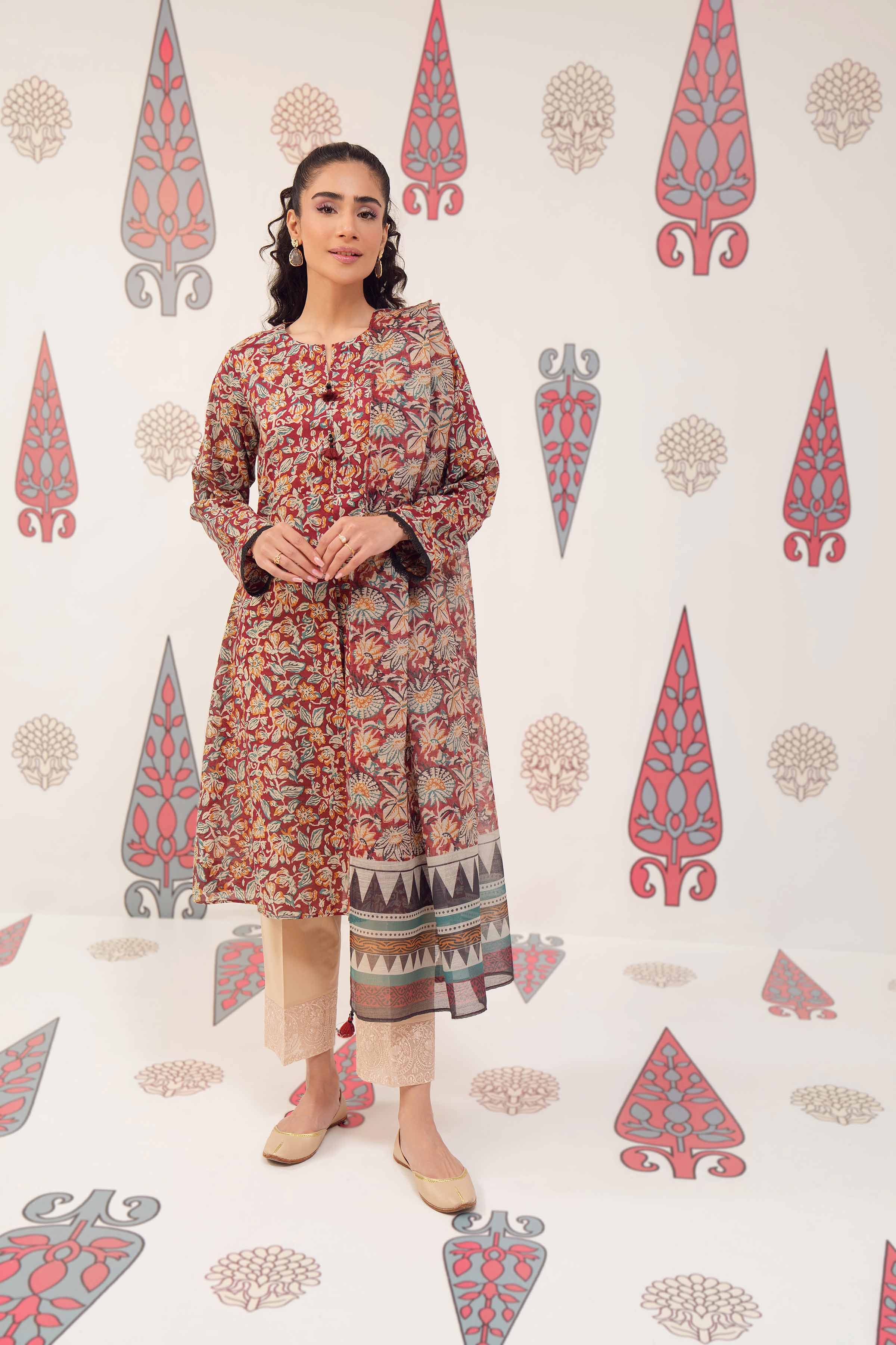 3 Piece - Printed Suit - PS24-184