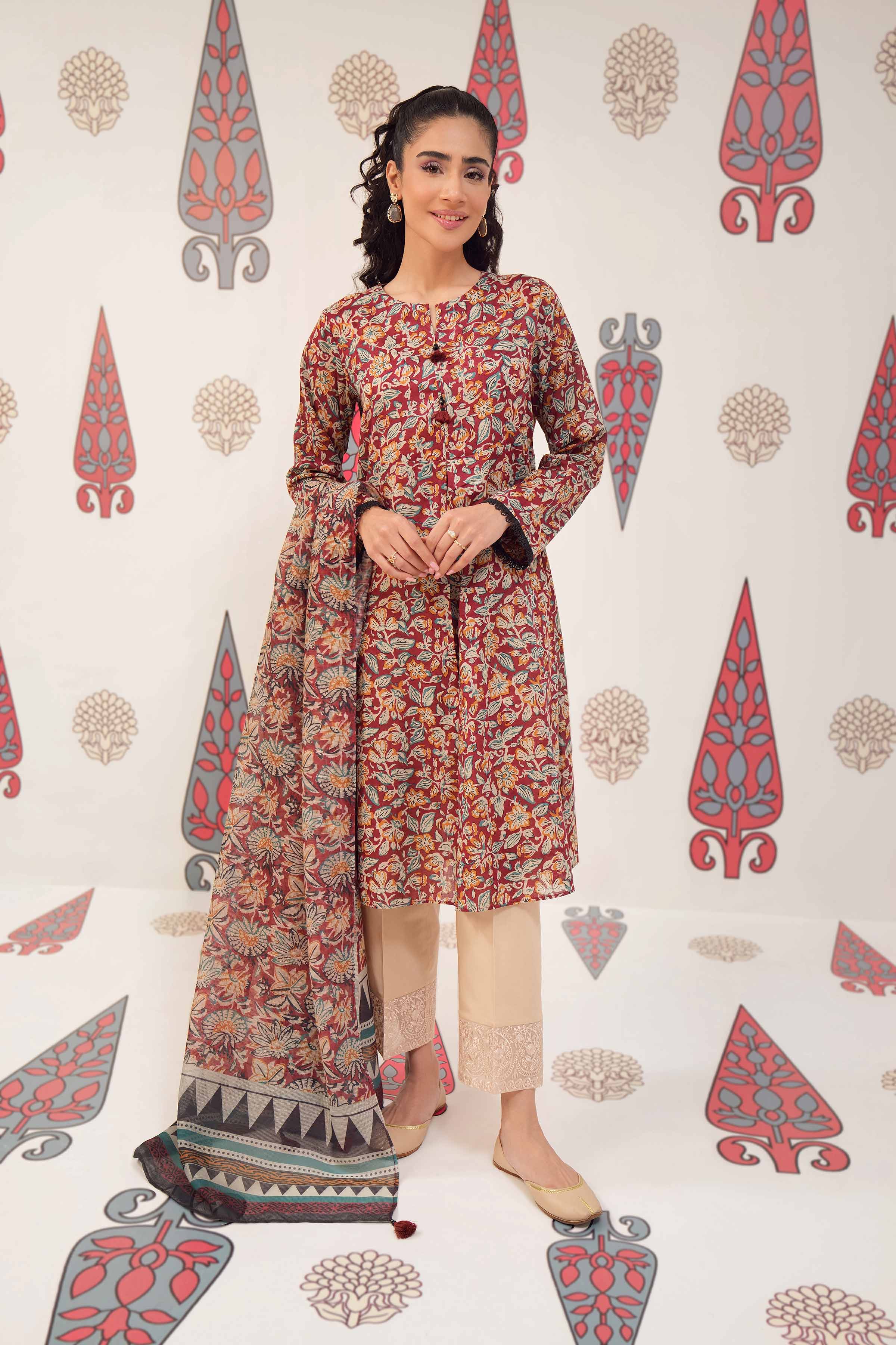 3 Piece - Printed Suit - PS24-184