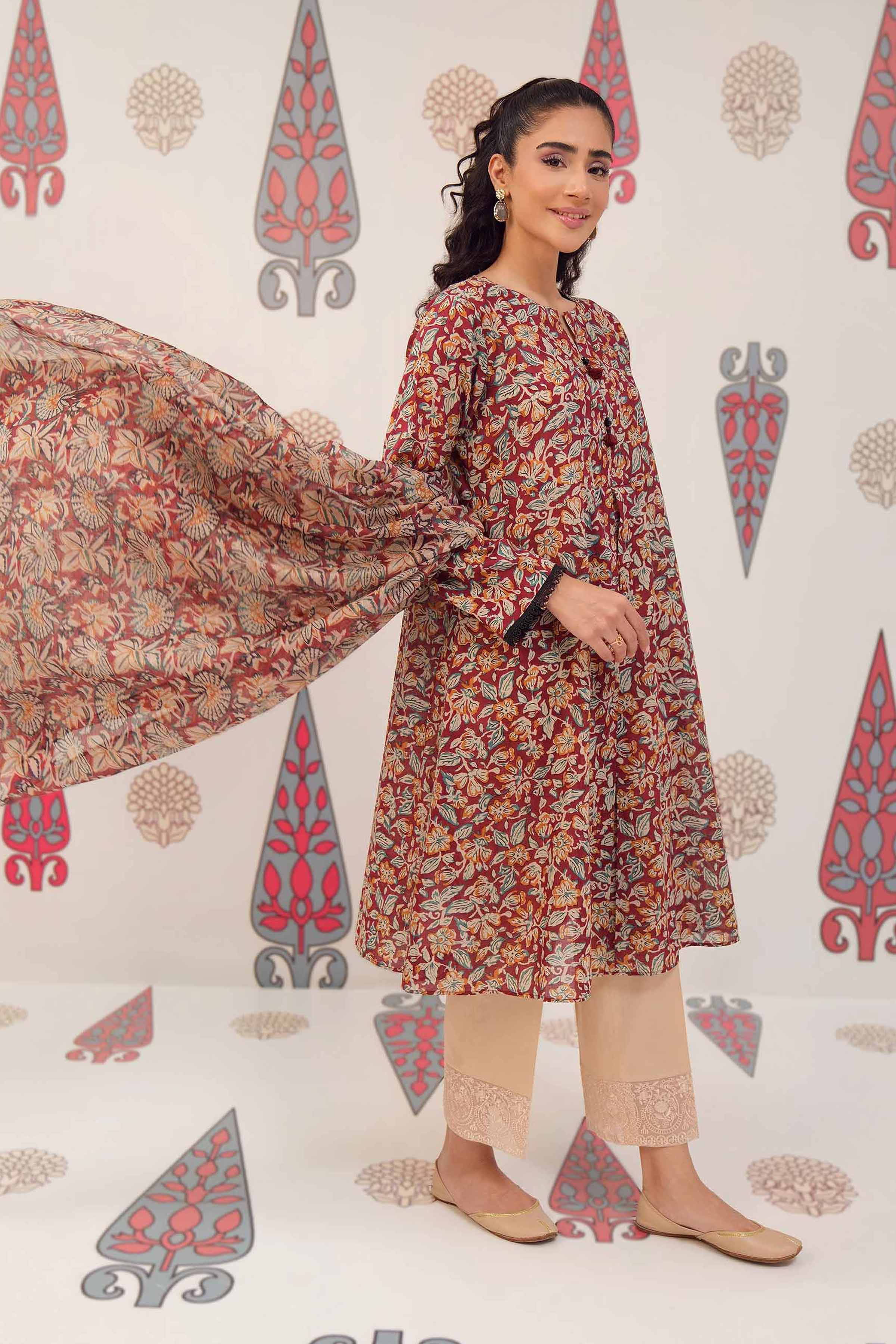 3 Piece - Printed Suit - PS24-184