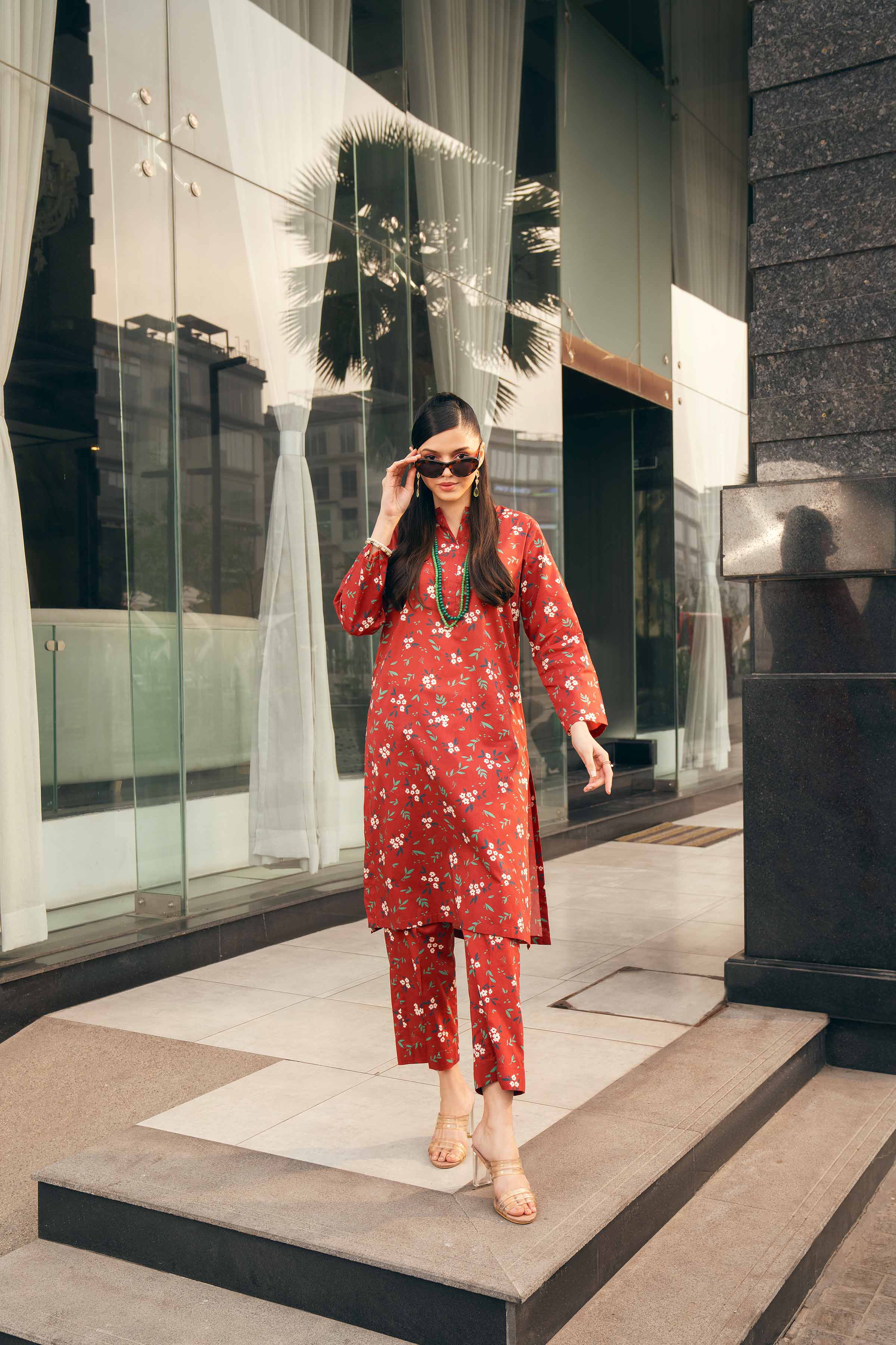2 Piece - Printed Suit - PS24-220