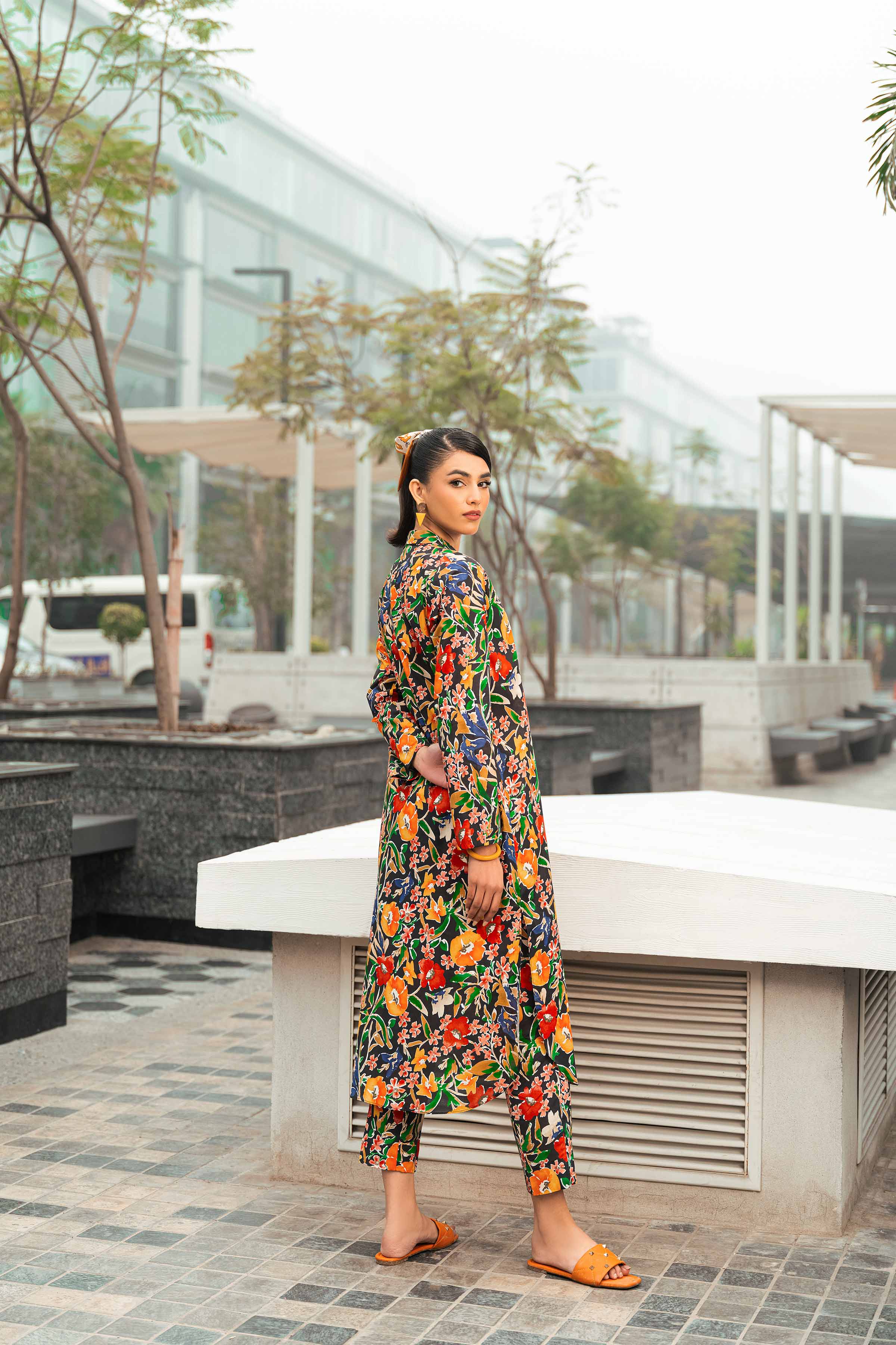 2 Piece - Printed Suit - PS24-228