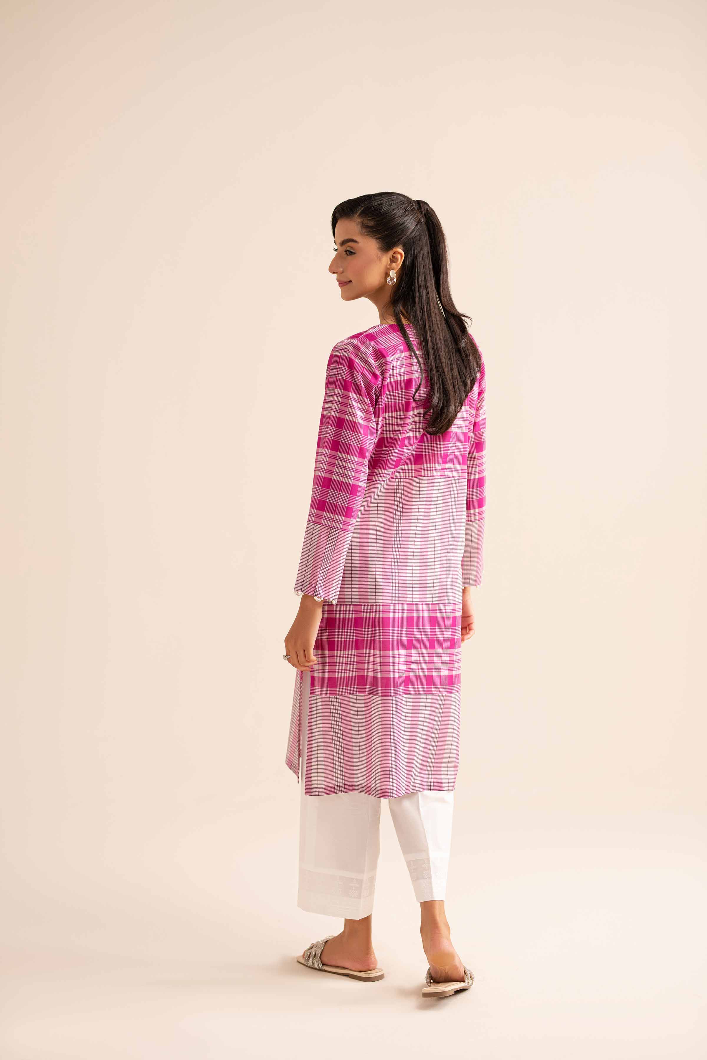 Printed Embroidered Shirt - PS24-241