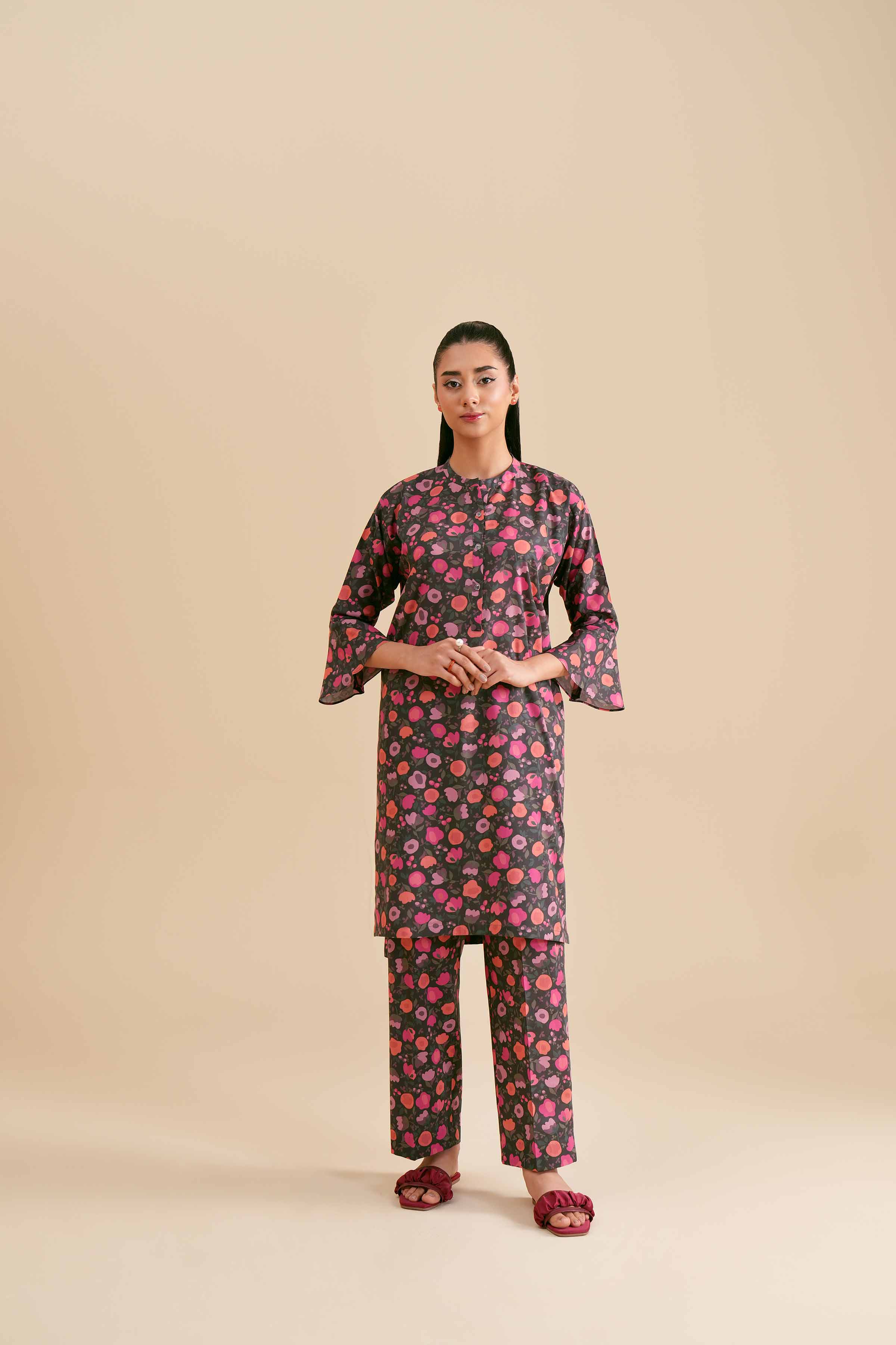 2 Piece - Printed Suit - PS24-261