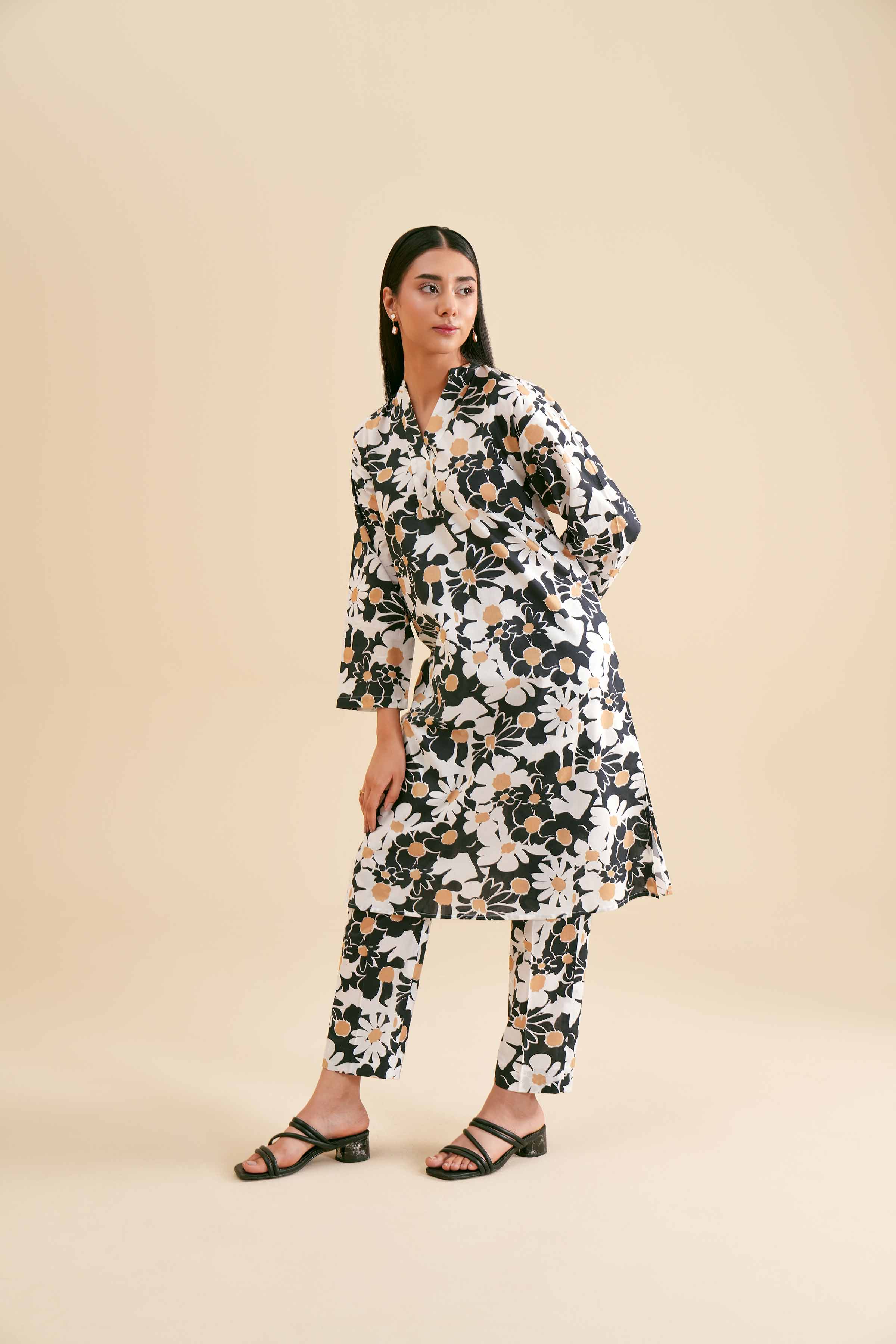 2 Piece - Printed Suit - PS24-266