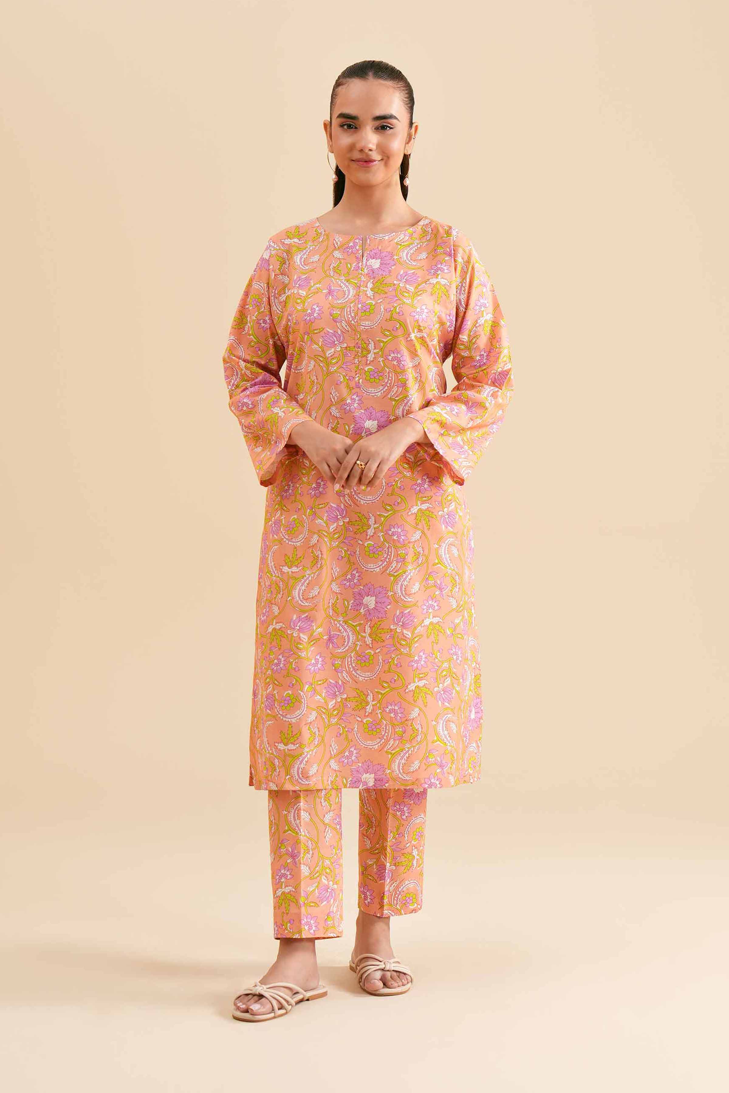 2 Piece - Printed Suit - PS24-286
