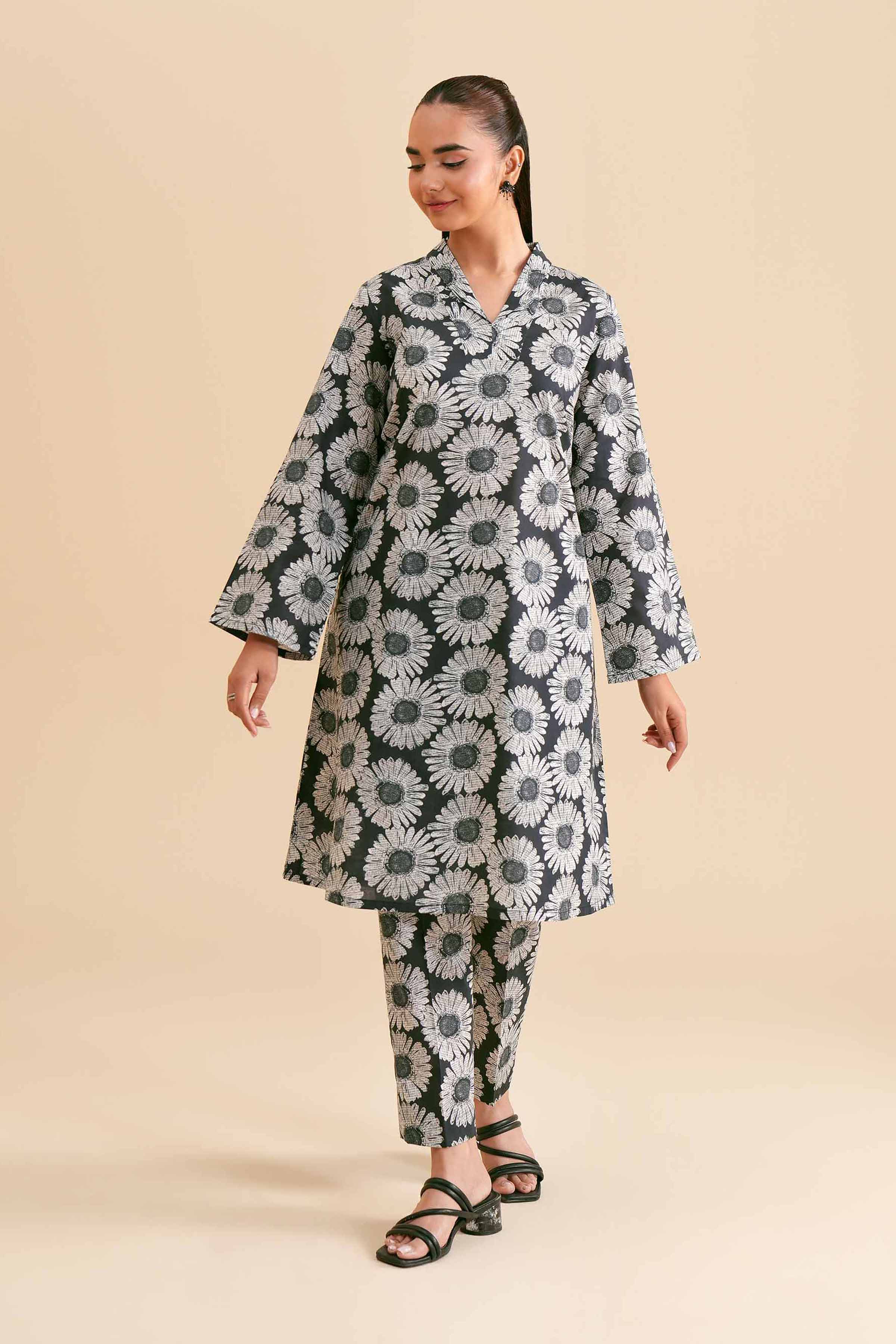 2 Piece - Printed Suit - PS24-287