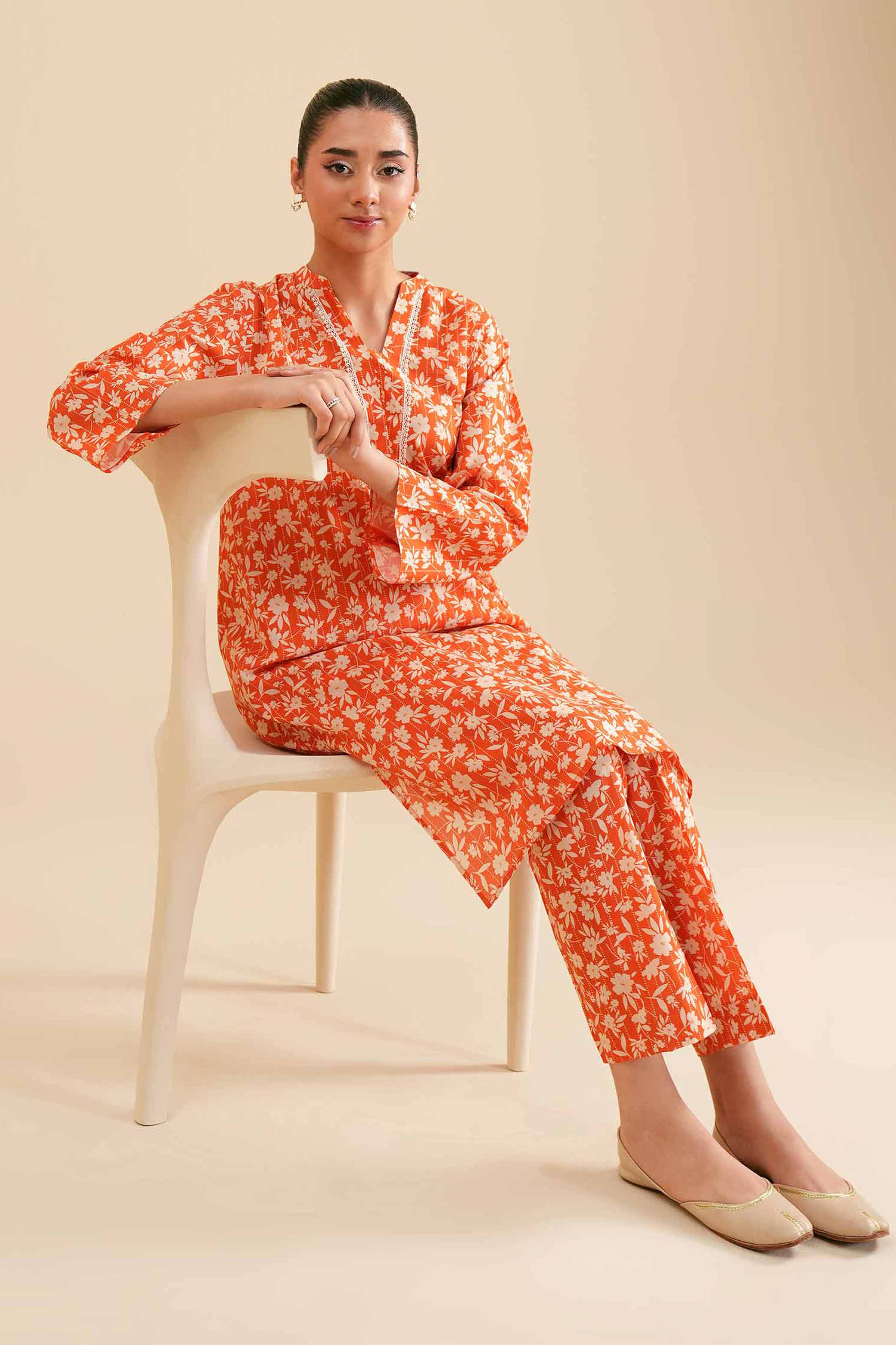 2-Piece - Printed Suit  - PS24-292