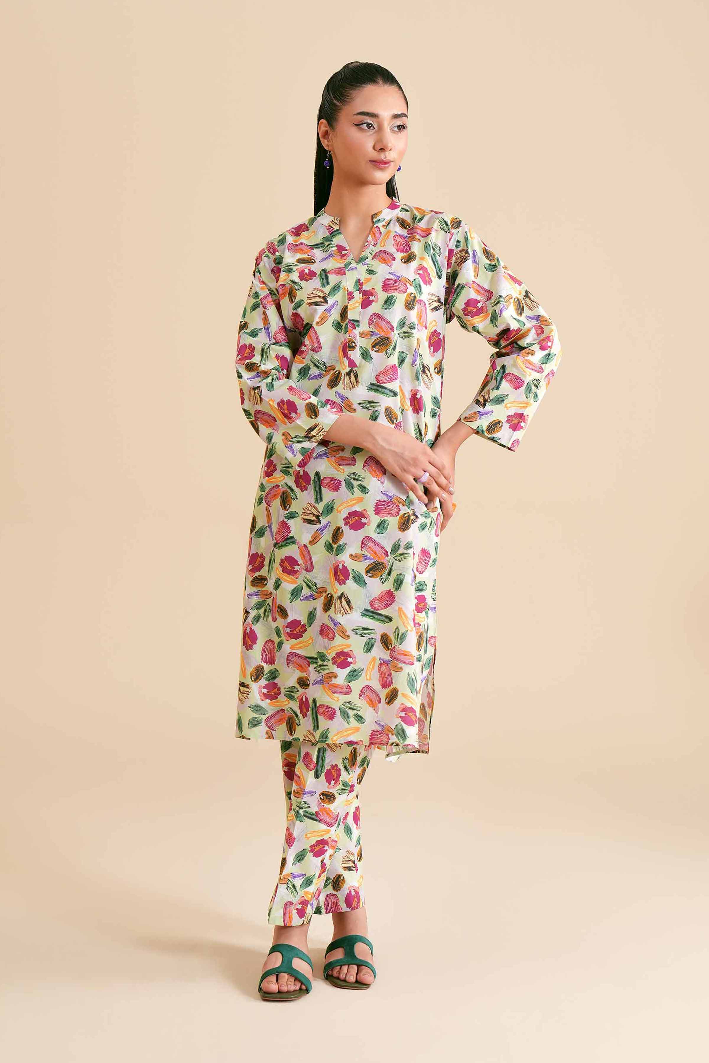 2 Piece - Printed Suit - PS24-297