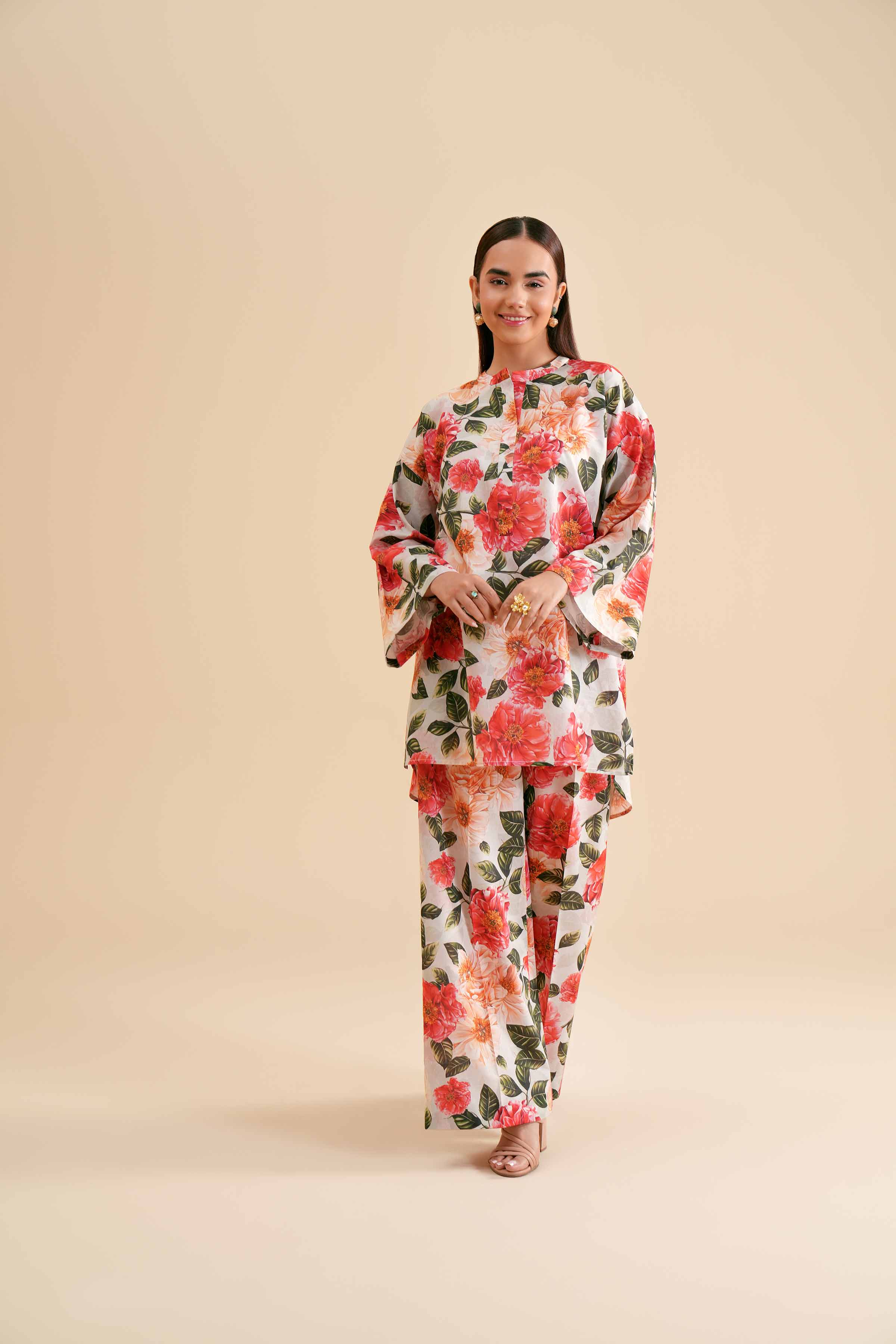 2 Piece - Printed Suit - PS24-299
