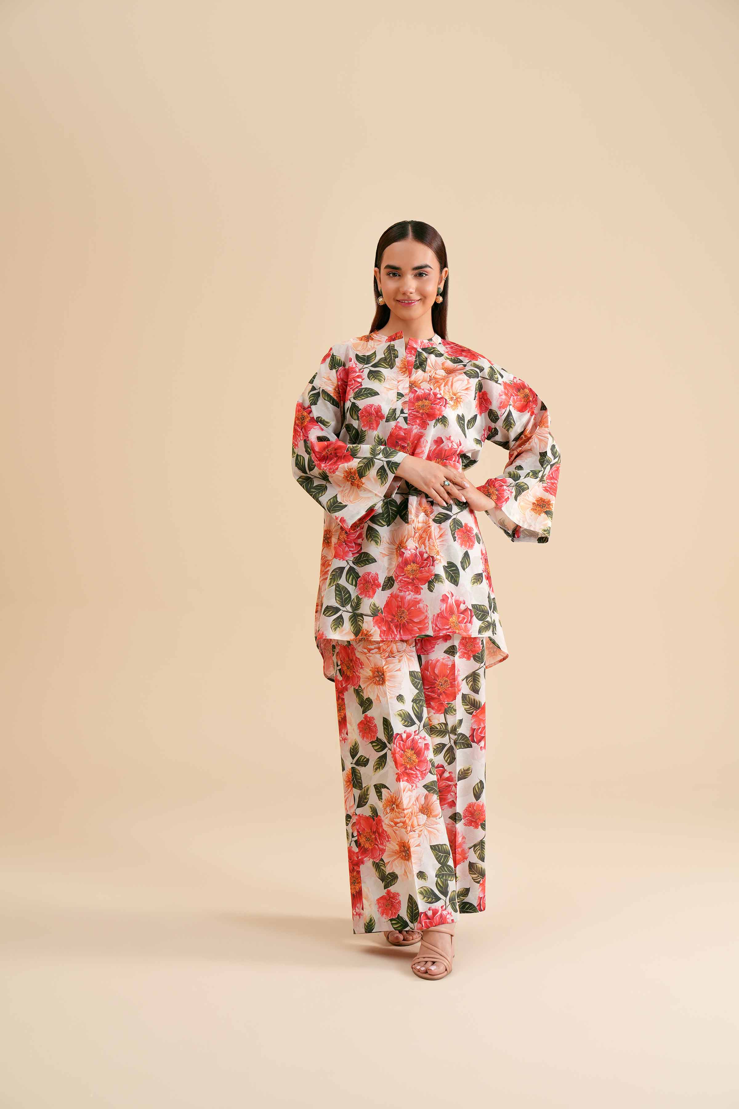2 Piece - Printed Suit - PS24-299