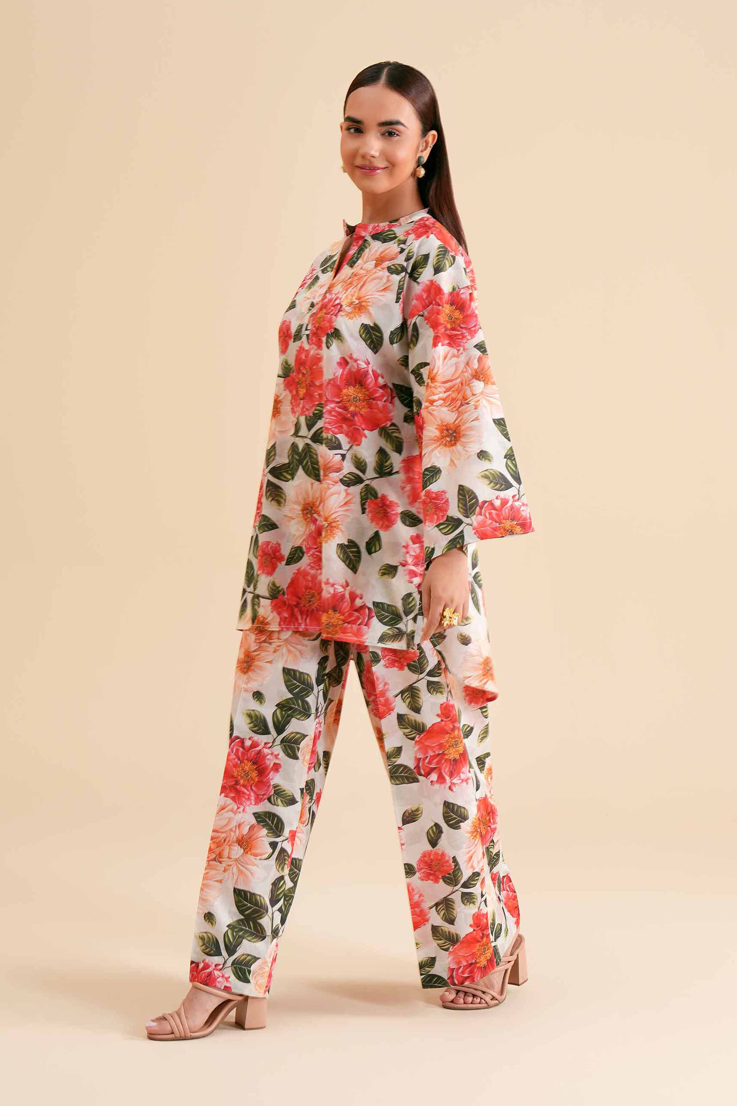 2 Piece - Printed Suit - PS24-299