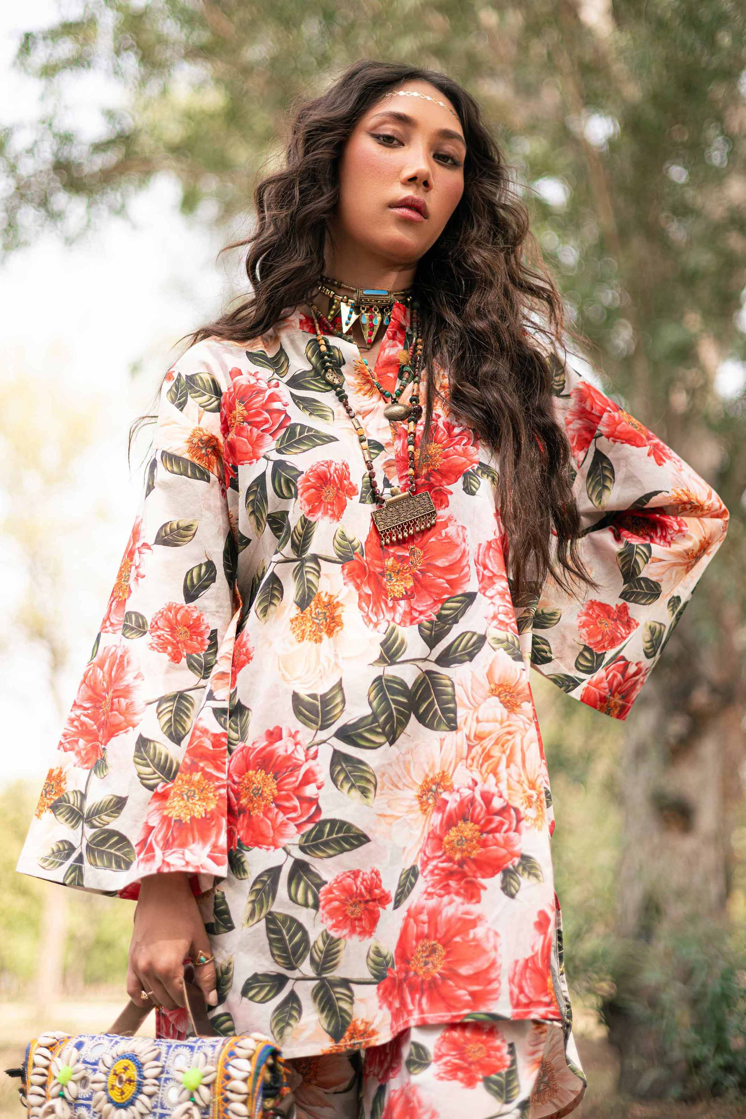 2 Piece - Printed Suit - PS24-299