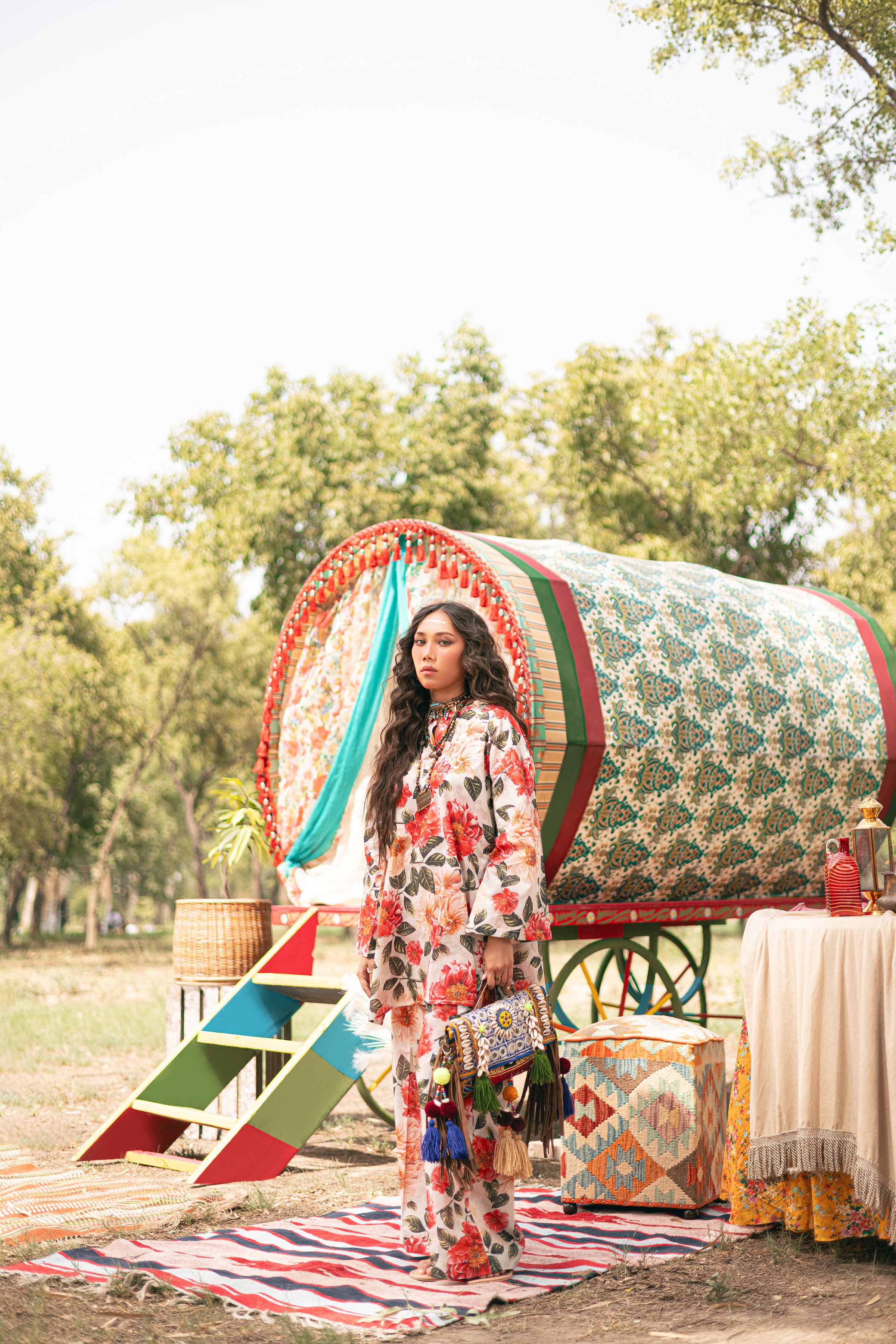 2 Piece - Printed Suit - PS24-299