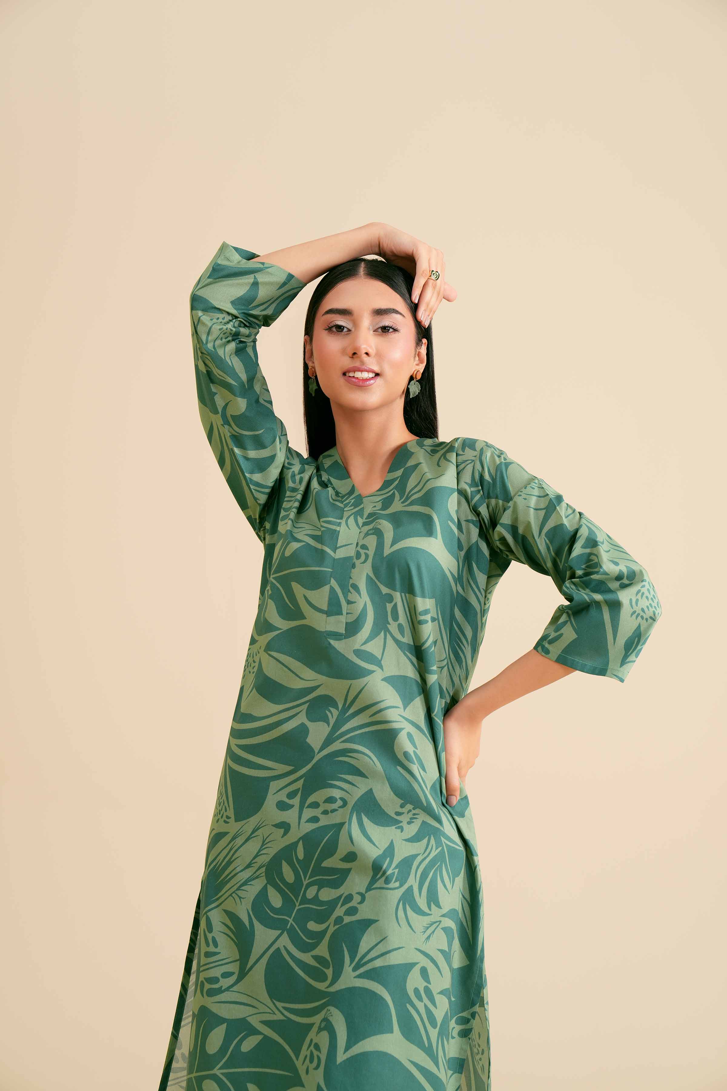2 Piece - Printed Suit - PS24-304